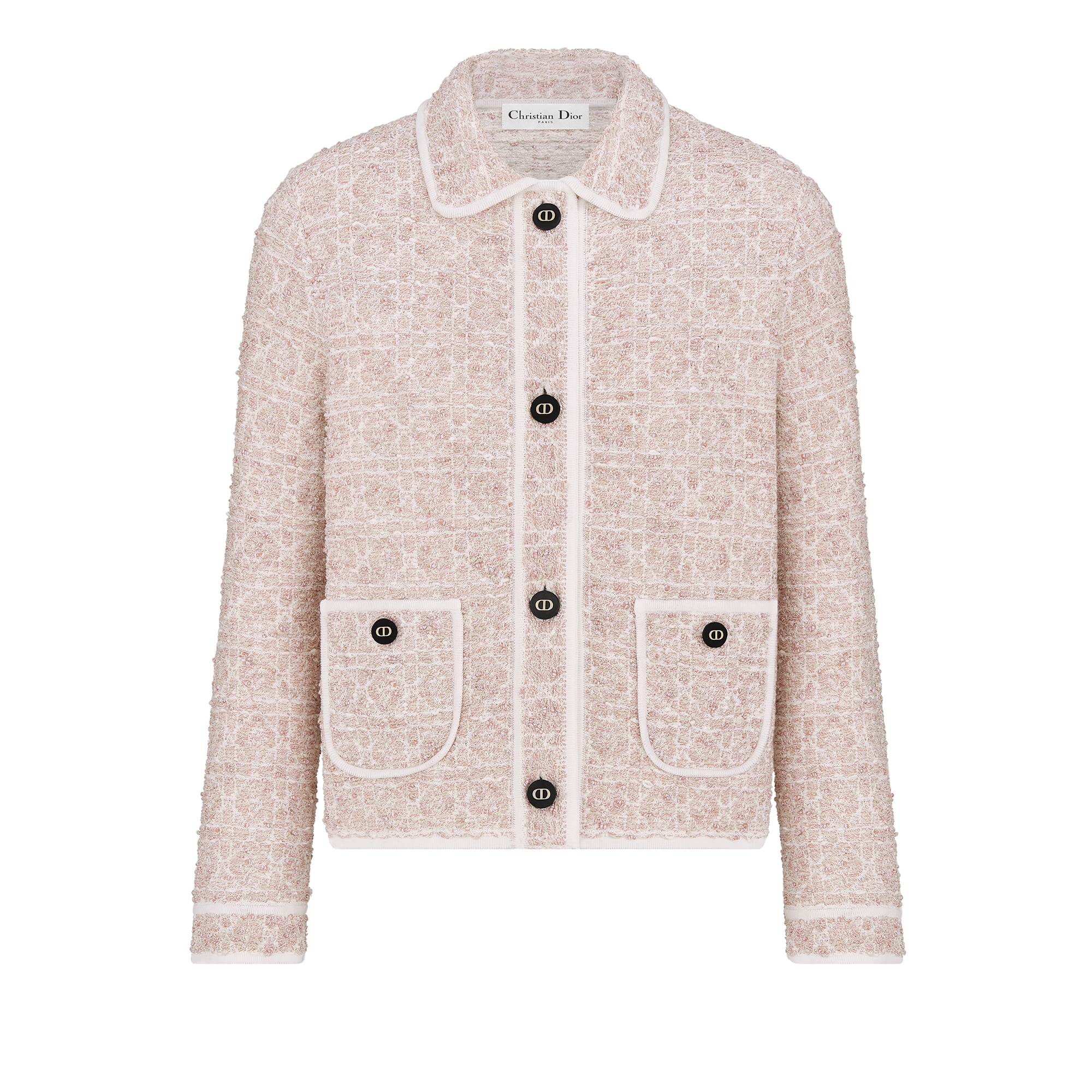DIOR | ジャケット マクロカナージュ コットンブレンド ツイード ニット