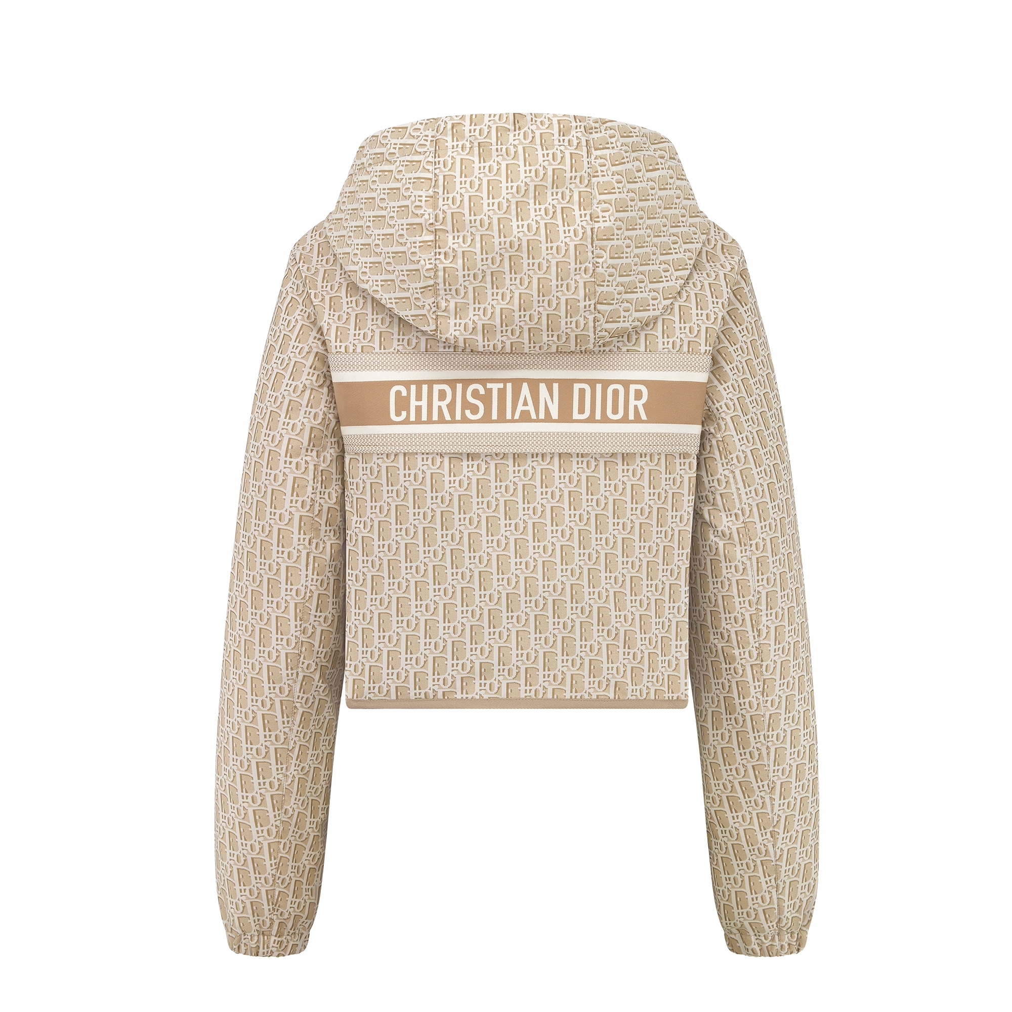 Cropped Hooded Jacket