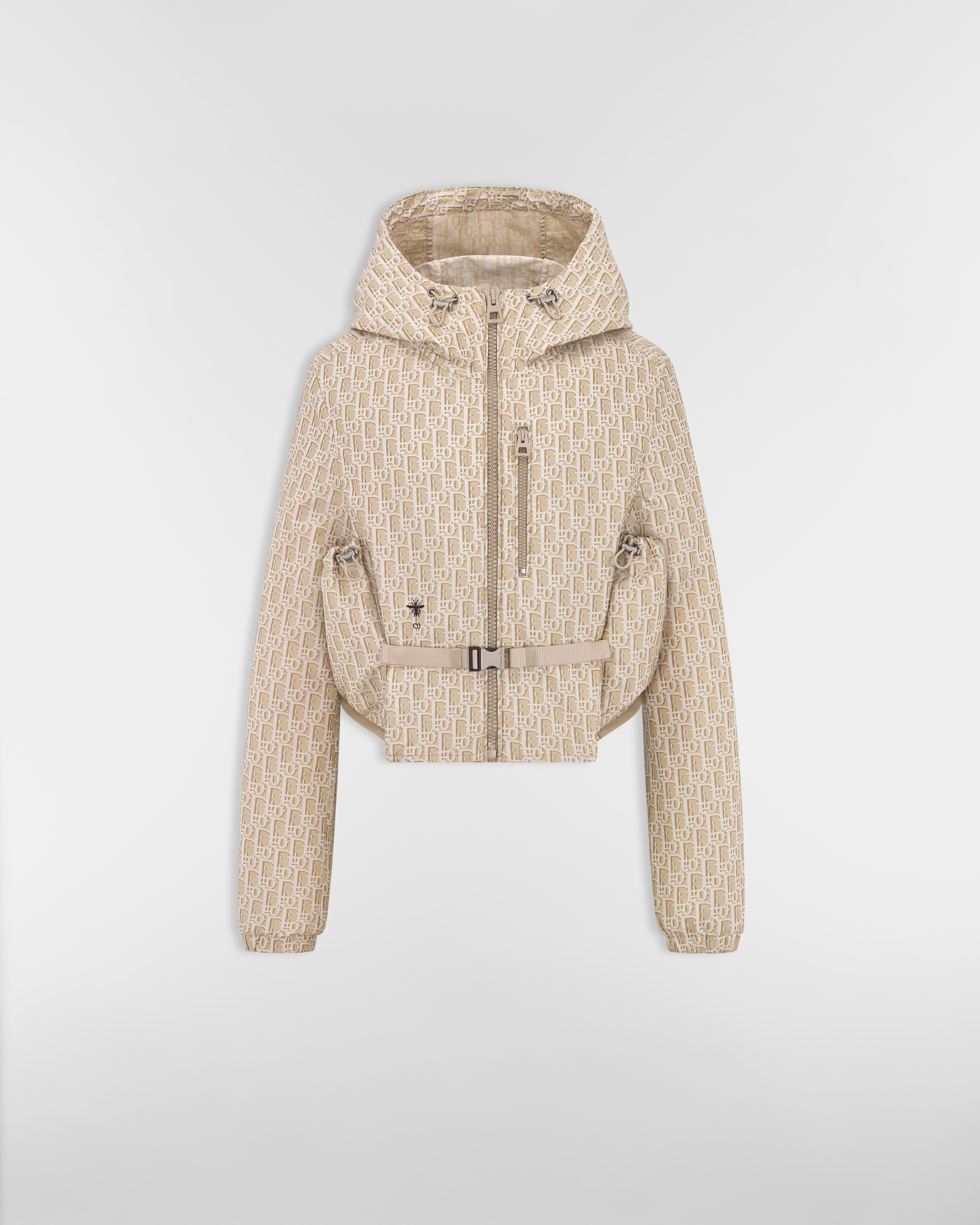 Cropped Hooded Jacket