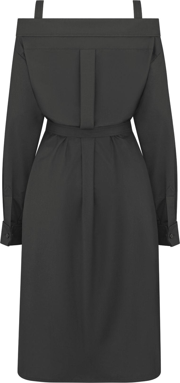 Shirtdress Back view