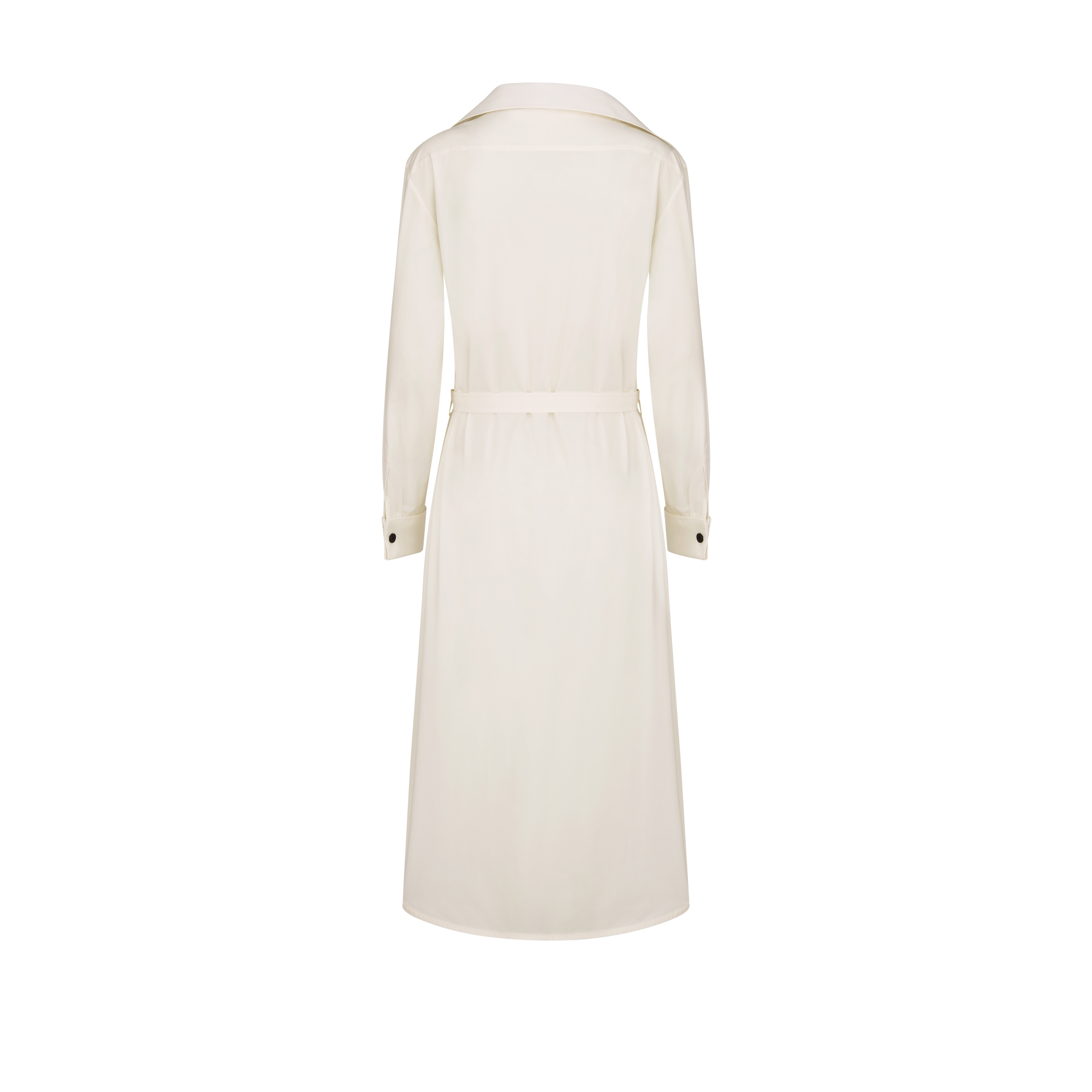 Mid-Length Asymmetric Shirtdress