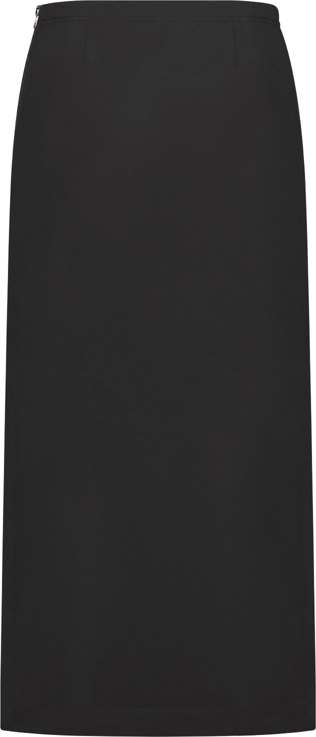 Mid-Length Straight Skirt Back view
