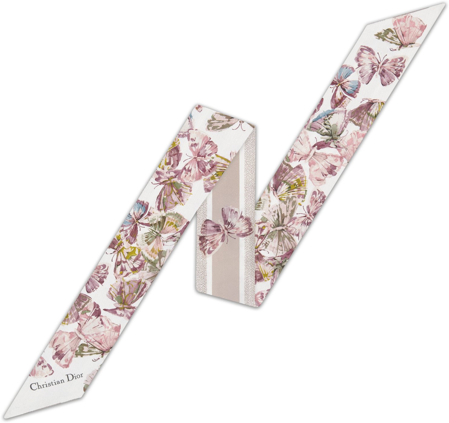 Dior Camo Papillon Mitzah 絲巾 aria_frontView