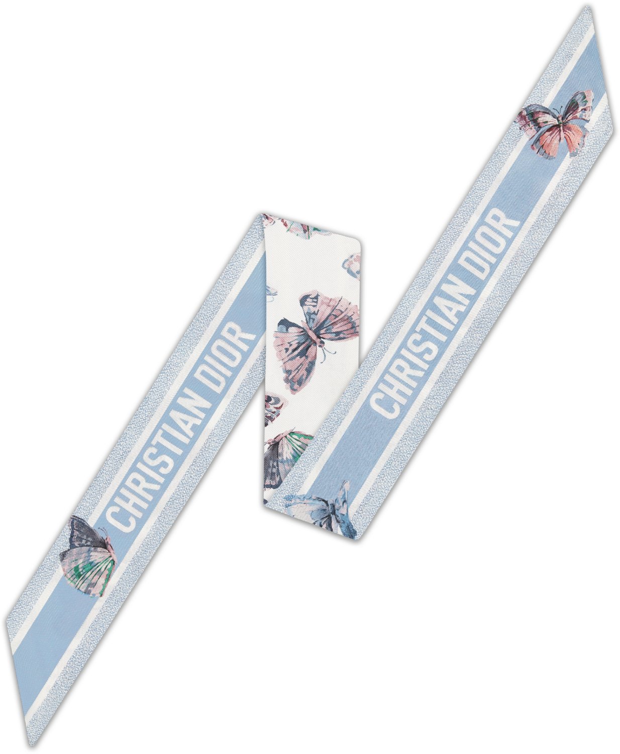 Dior Camo Papillon Mitzah Scarf Back view