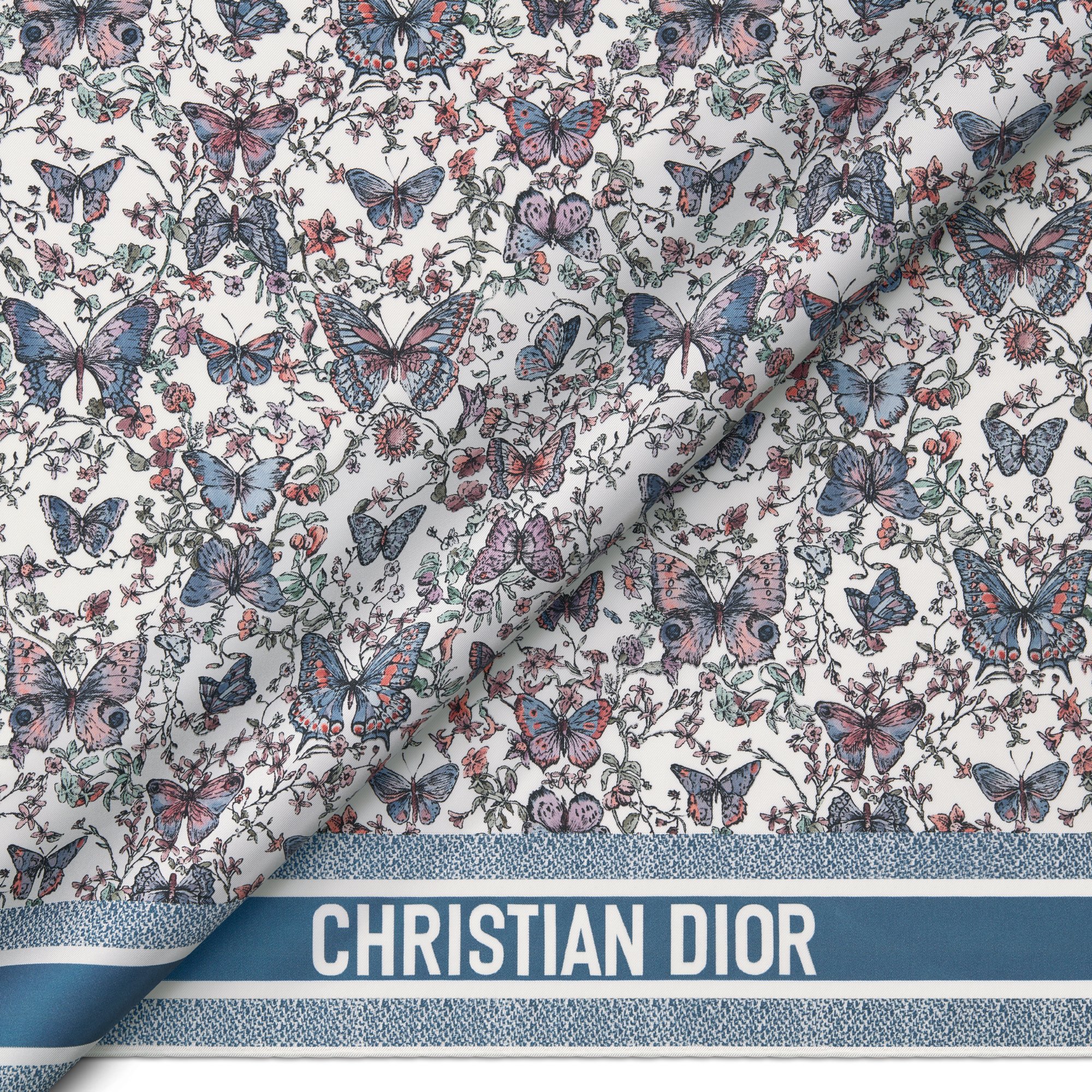 Pañuelo cuadrado 70 Toile de Jouy Papillon aria_detailedView