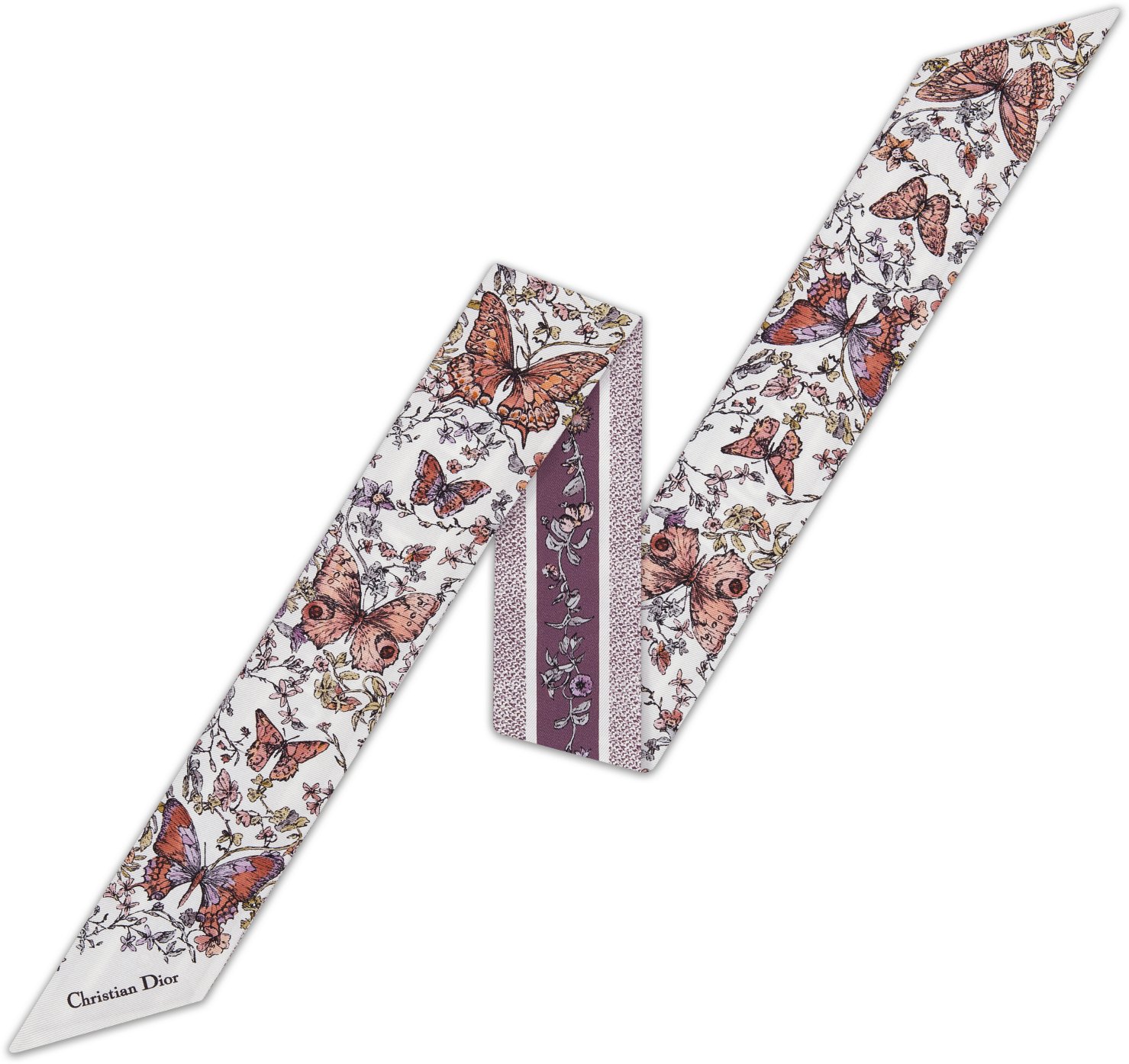 Toile de Jouy Papillon Mitzah Scarf Front view