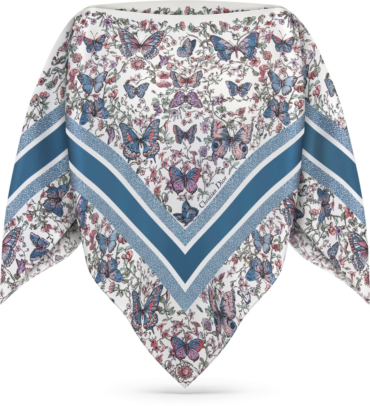 Toile de Jouy Papillon Dior Silk Top aria_woman_viewcode_e01