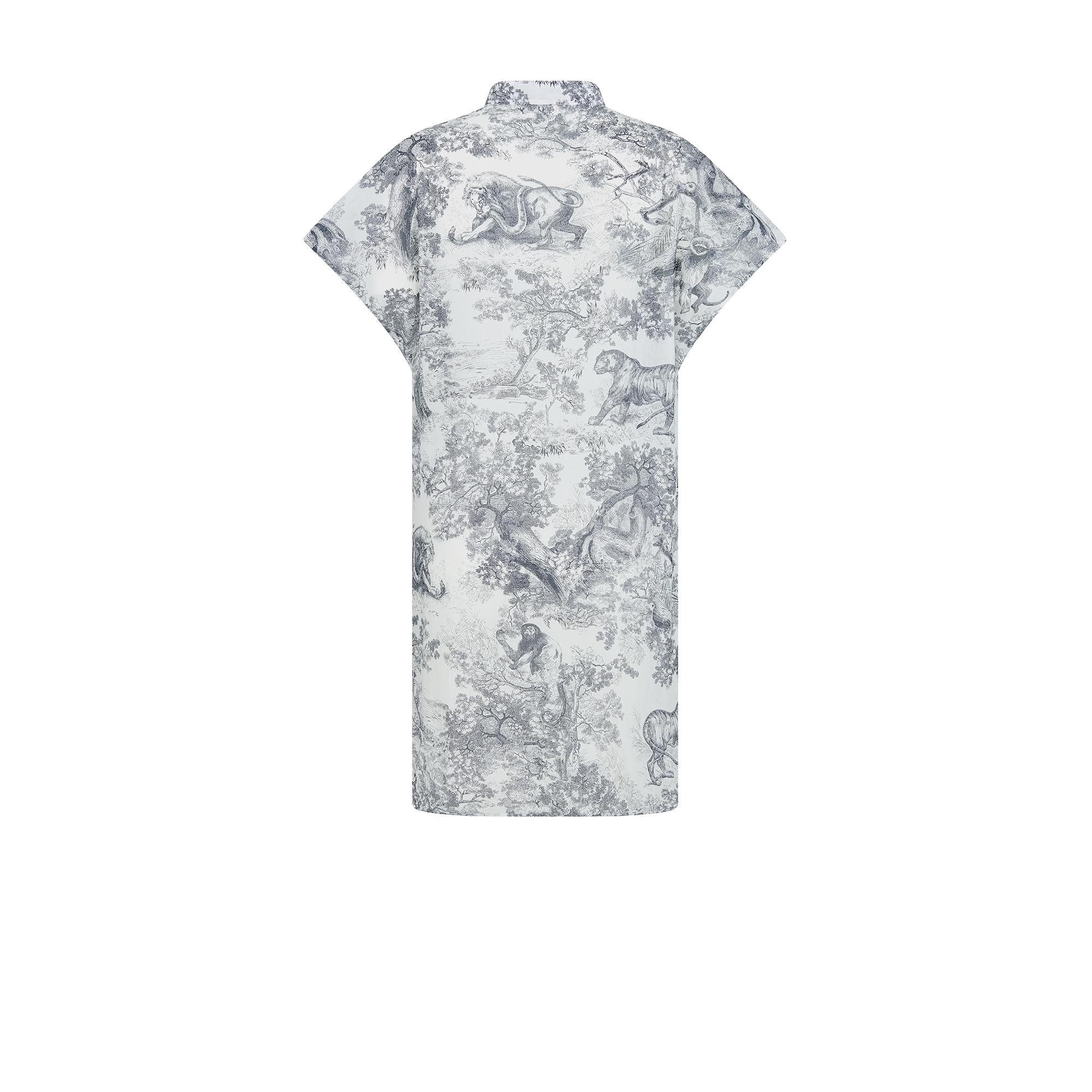 Dioriviera Long Blouse with Cap Sleeves