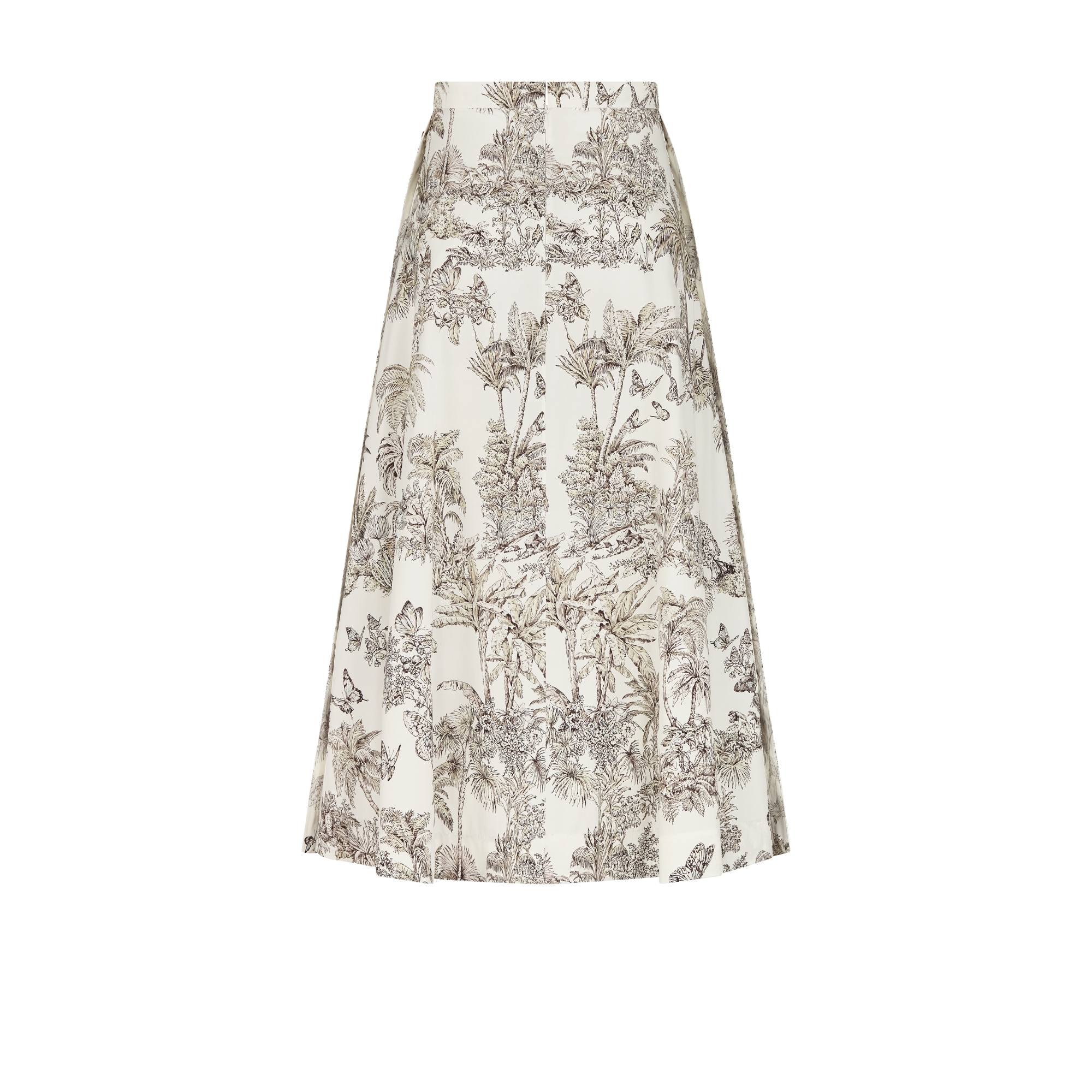 Dioriviera Mid-Length Flared Skirt