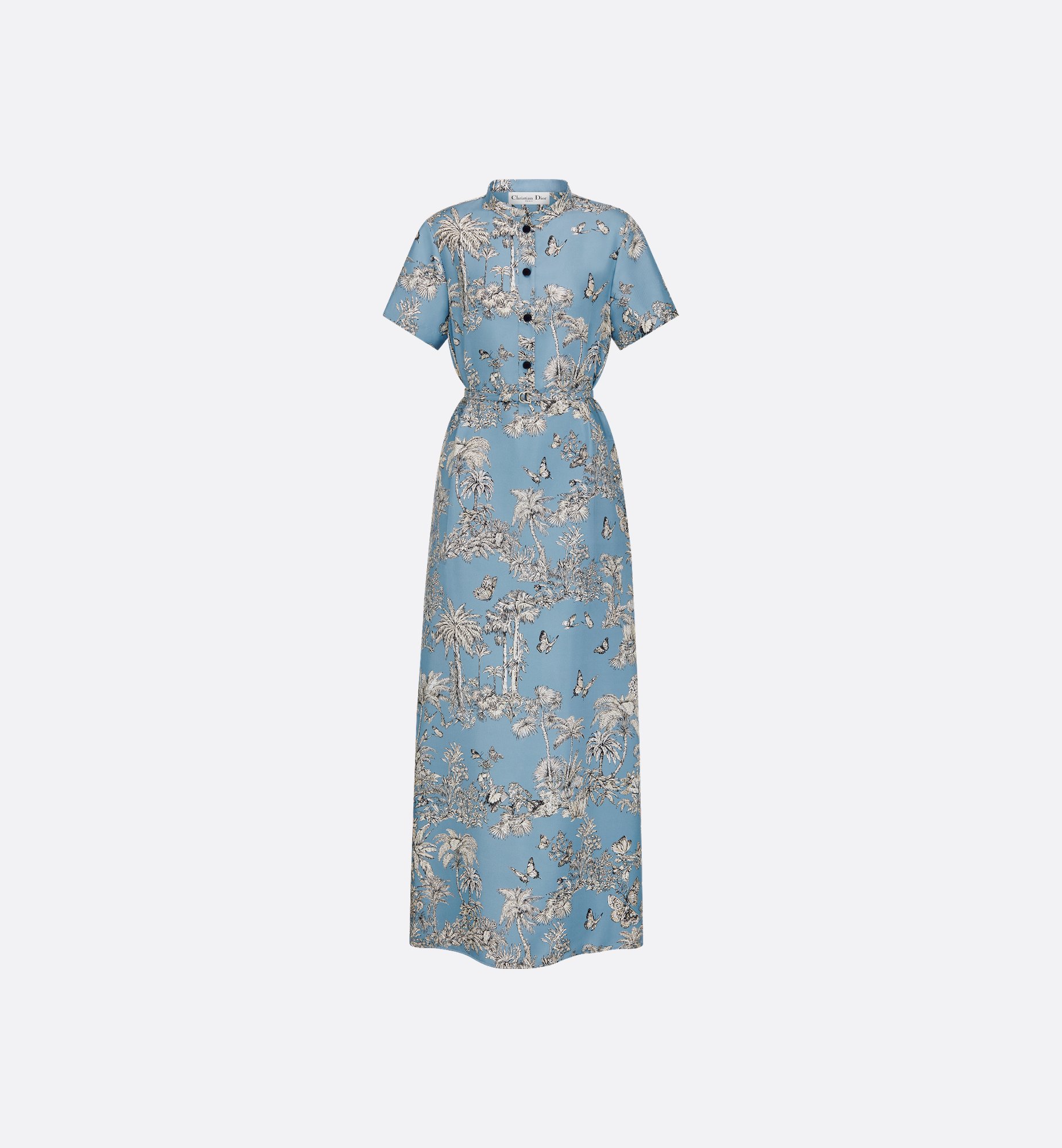 DIOR | Dioriviera ロング シャツドレス トワル ドゥ ジュイ DIOR | Dioriviera ロング シャツドレス トワル ドゥ ジュイ