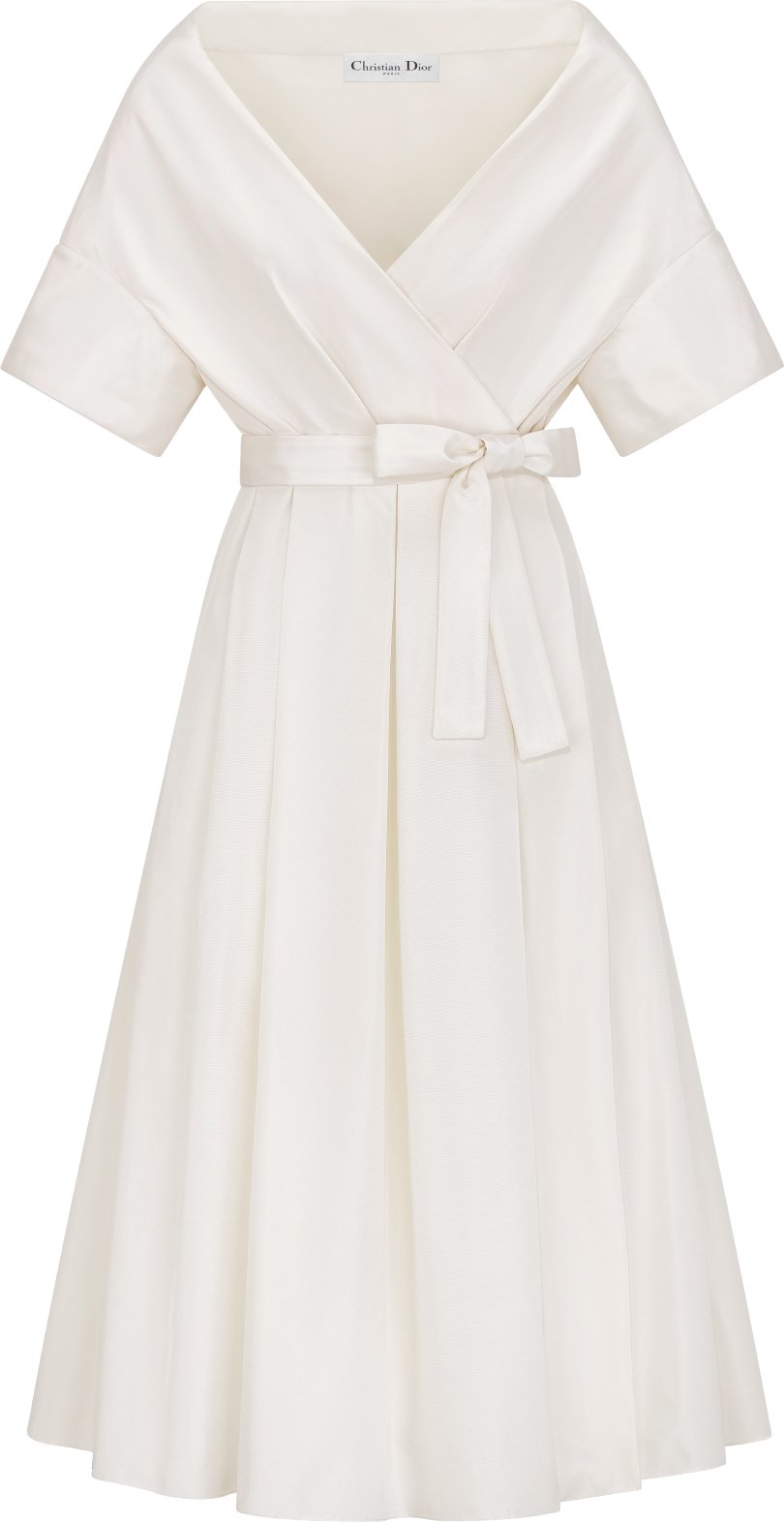 ワンピース DIOR Ecru CD Silk Dress 421D11A3124 0200 541R07A6380X0200_E01?$