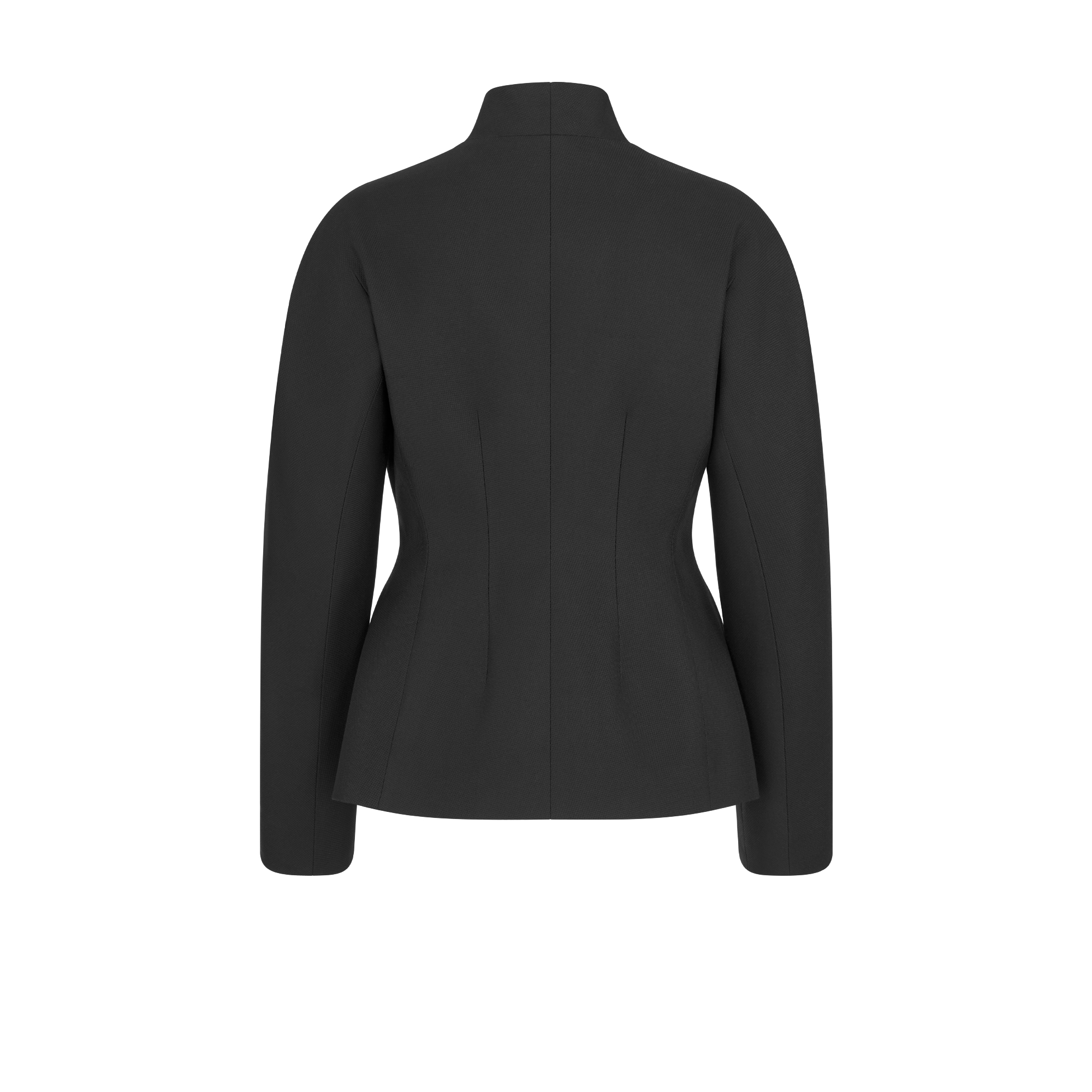 ジャケット バージンウール & シルク グレインドプードル E08