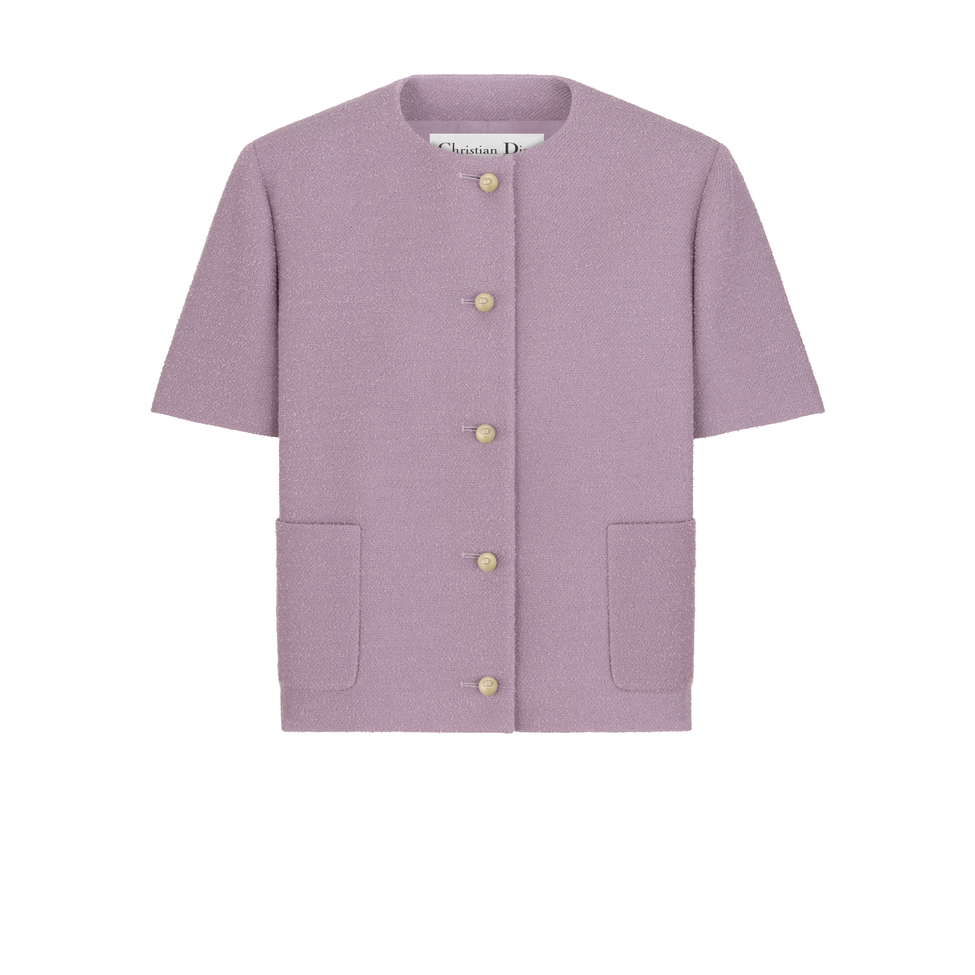 Short-Sleeved Regular-Fit Jacket
