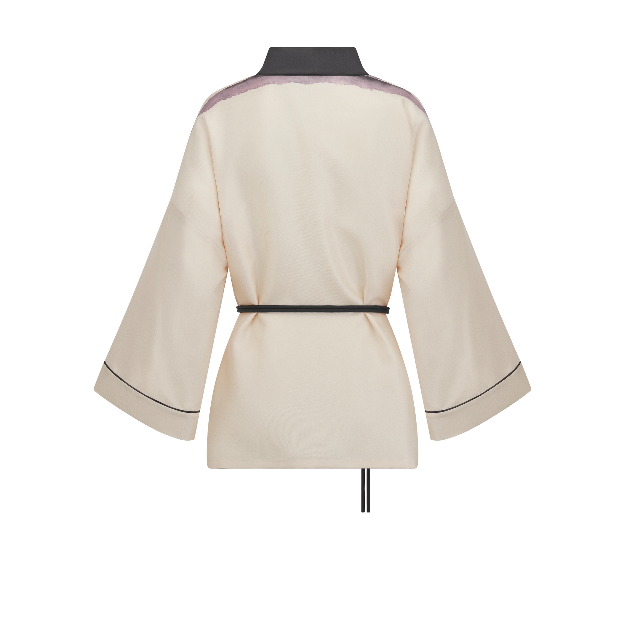 ベルト付き パルトジャケット Dior Pivoine シルクツイル E08