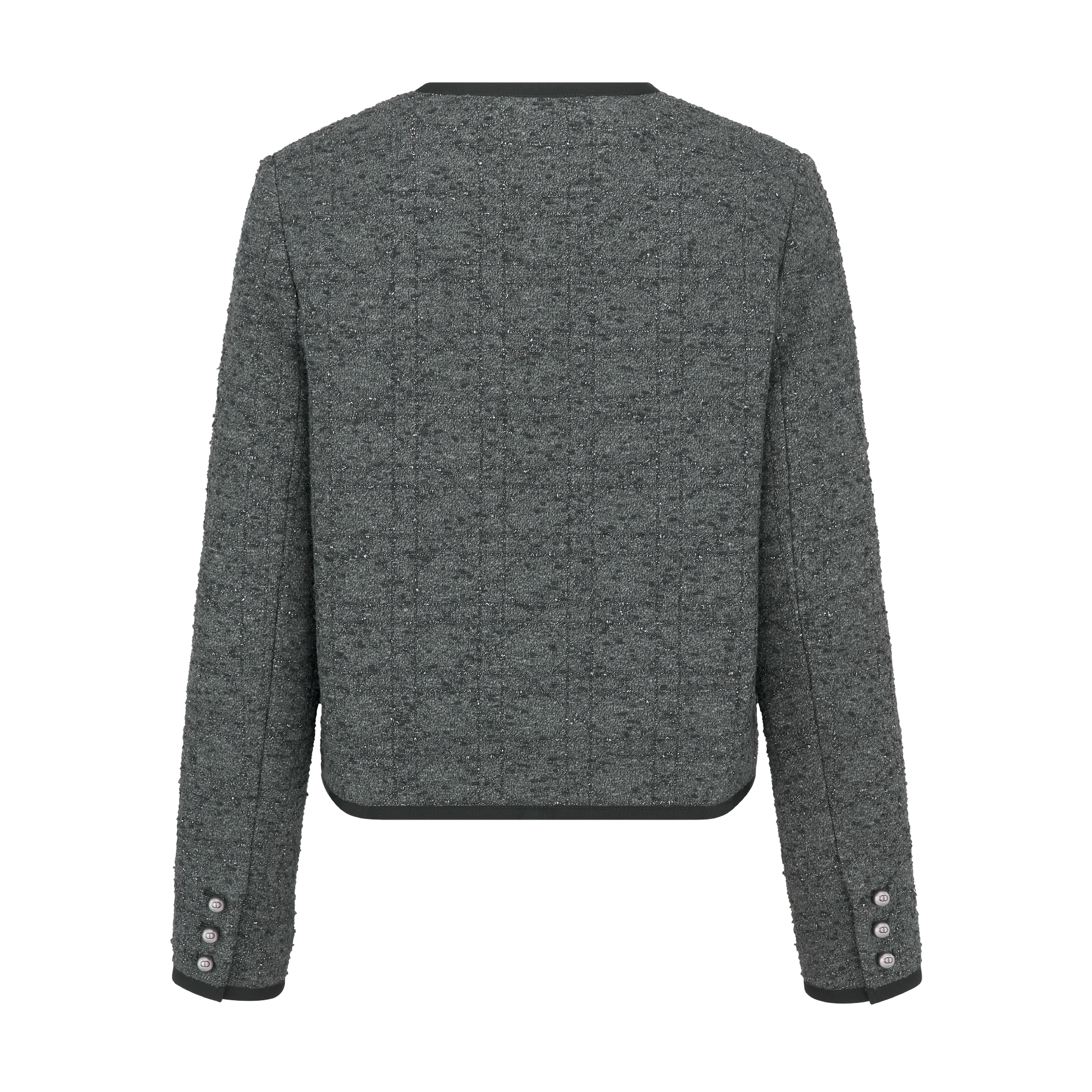 Macrocannage Cropped Jacket