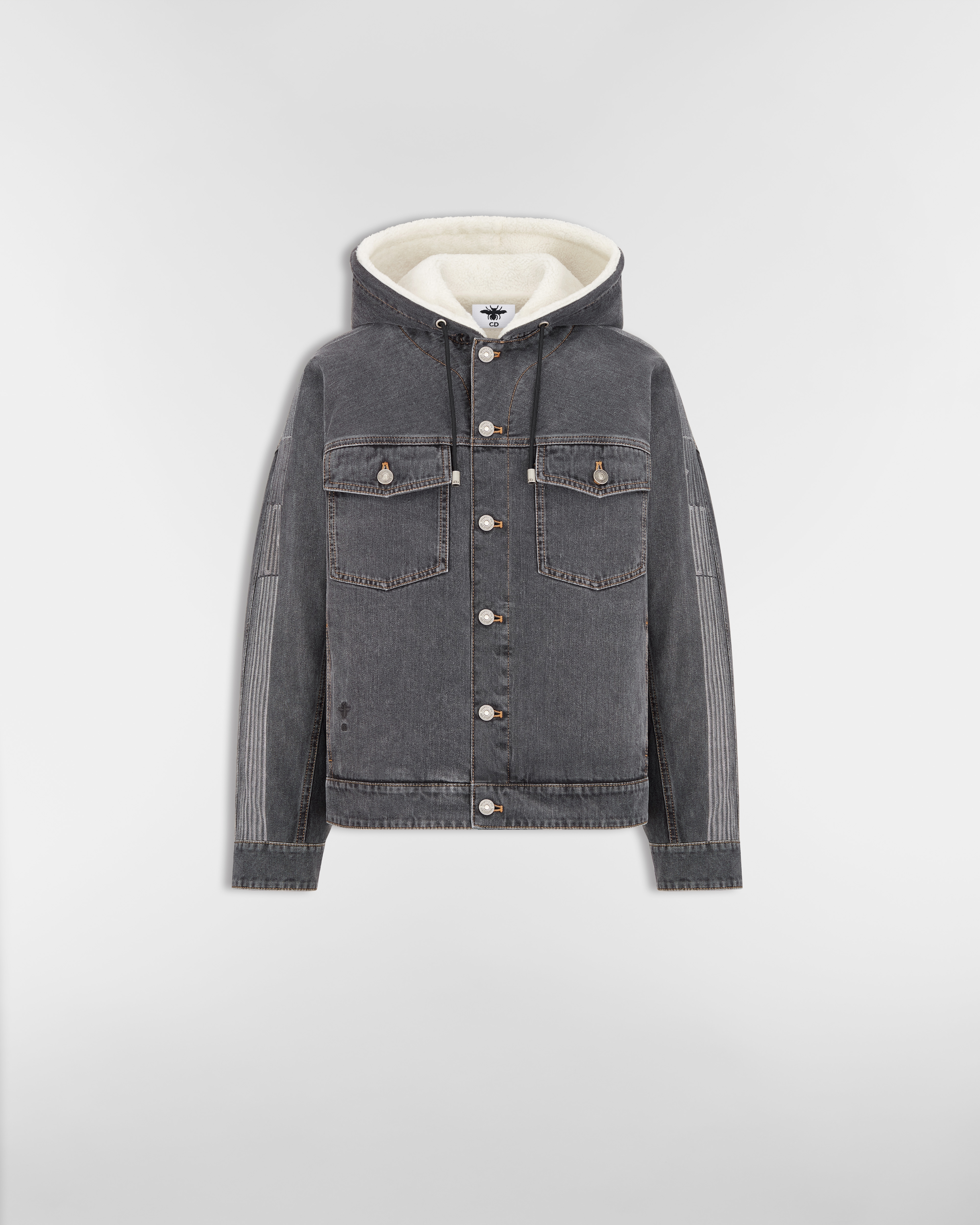 DiorAlps フード付き オーバーサイズ ジャケット Dior Graphique コットンデニム E01