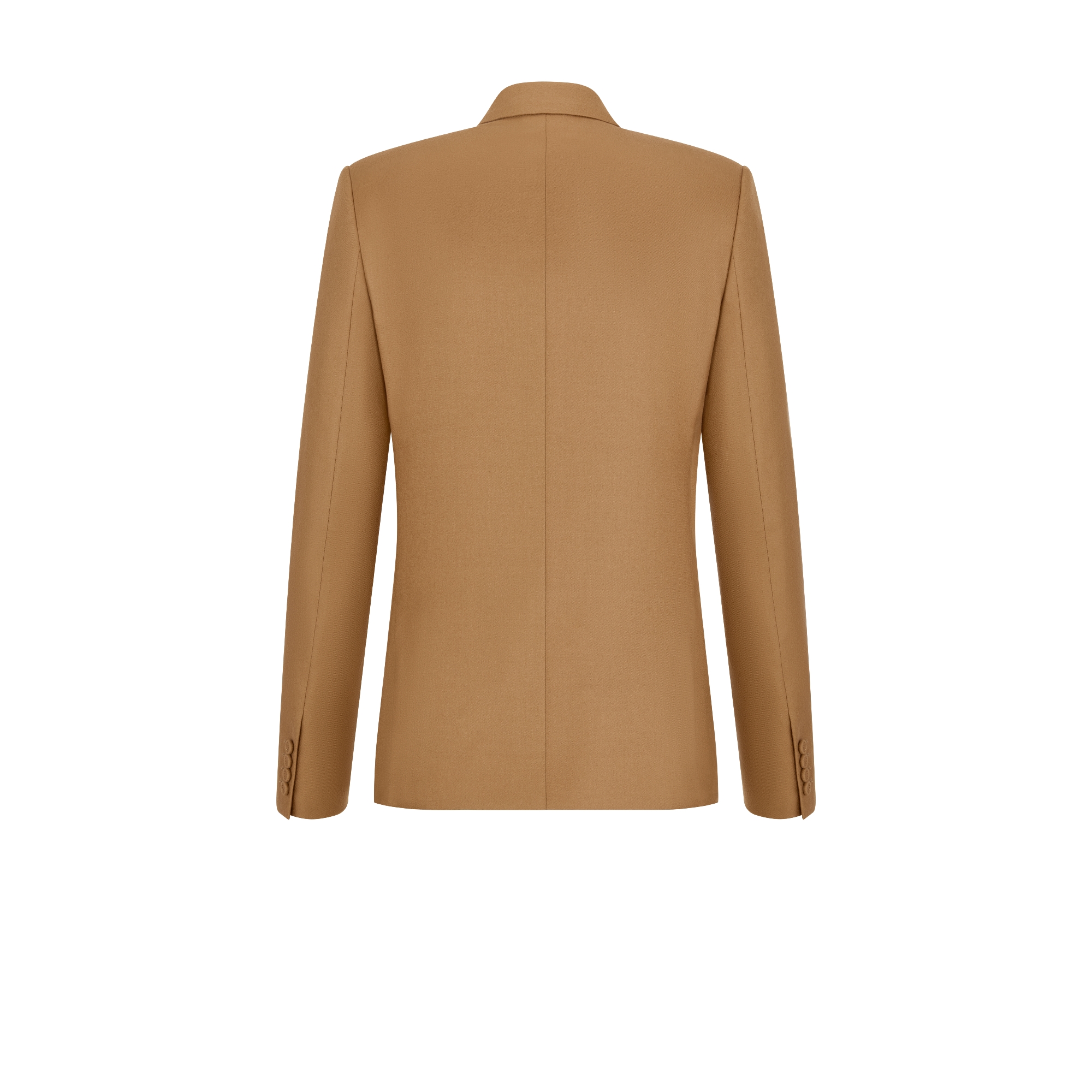 Oblique Jacket Brown Cashmere E08