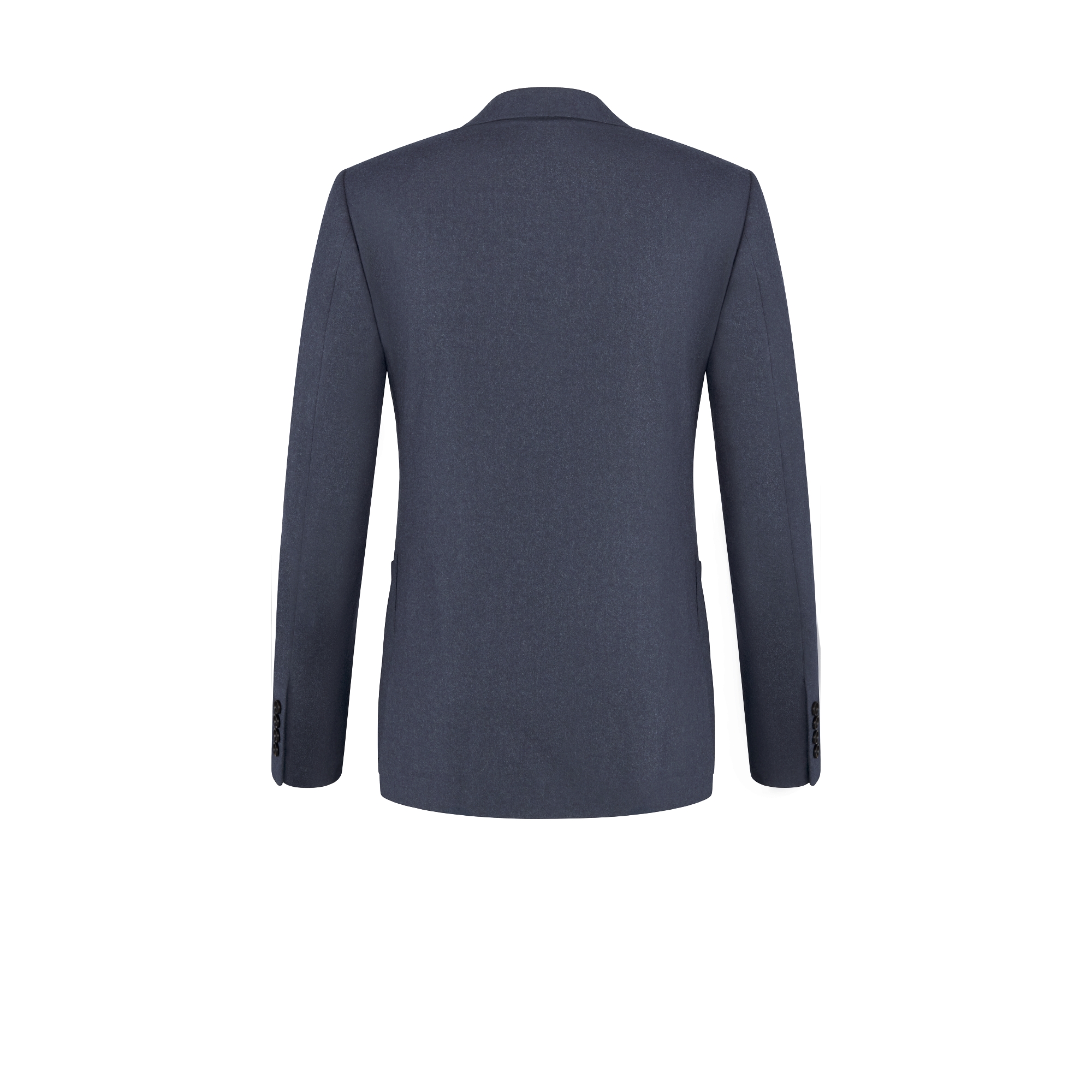 Jacket with Dior Oblique Interior Blue Virgin Wool Flannel E08