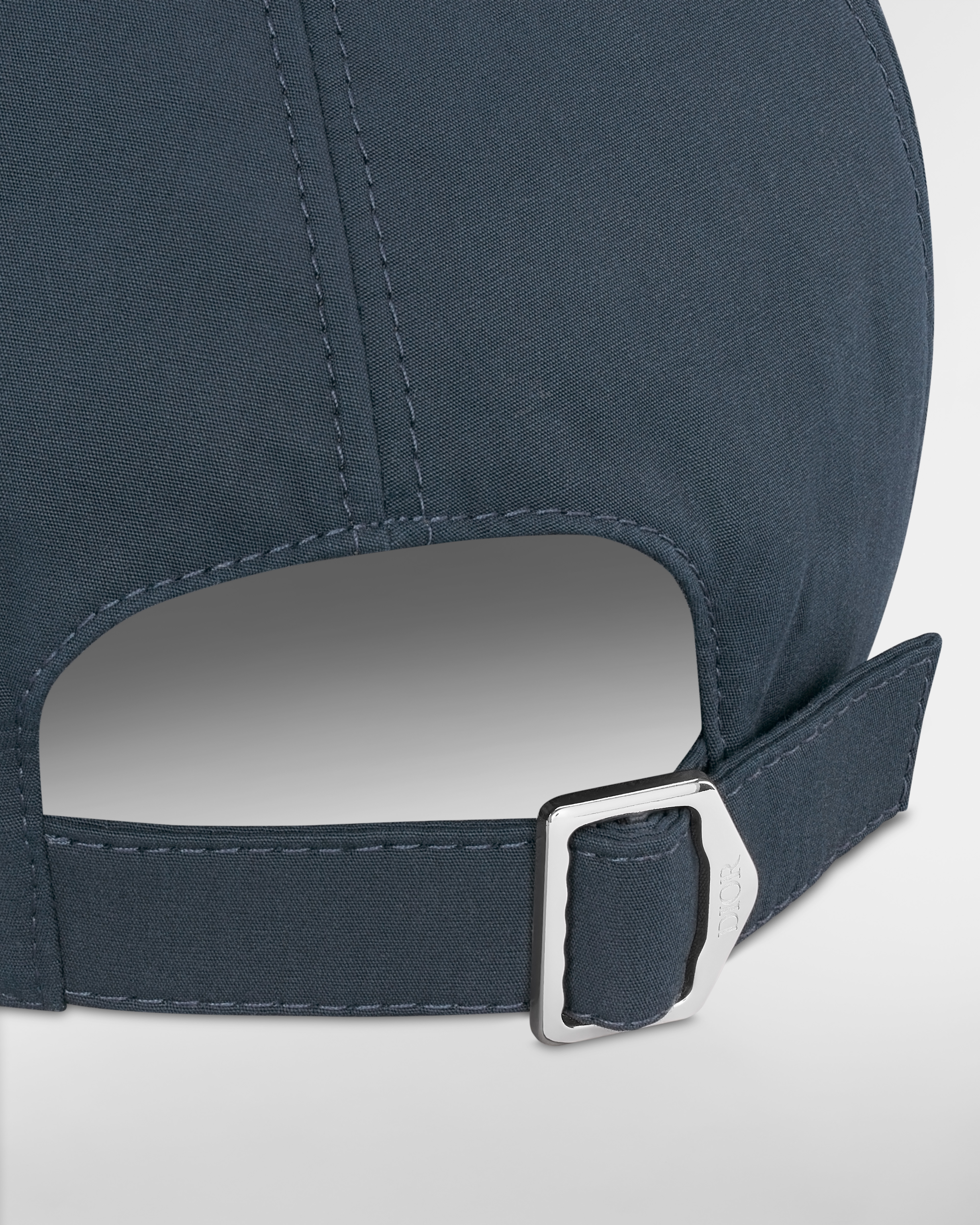 CD Icon Cap Deep Blue Cotton Poplin E09