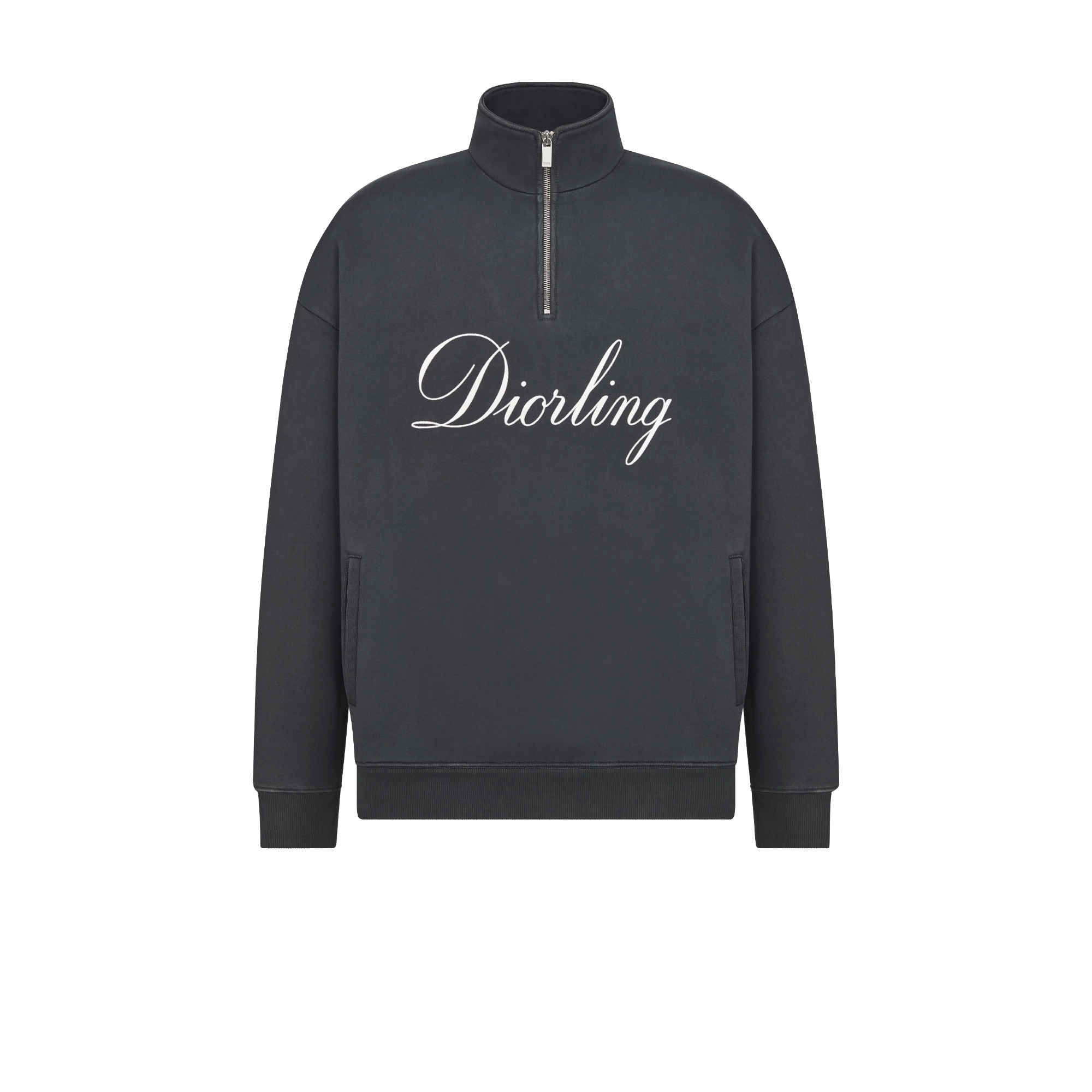 極美品】 ディオール CDロゴ 刺繍 スウェット M 黒 Dior 山下智久 2025