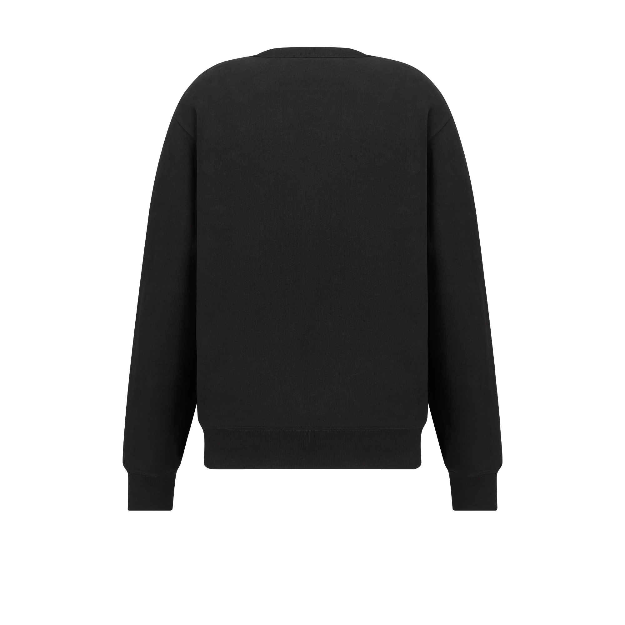 Dior Montaigne Sweatshirt Black Cotton Fleece E08