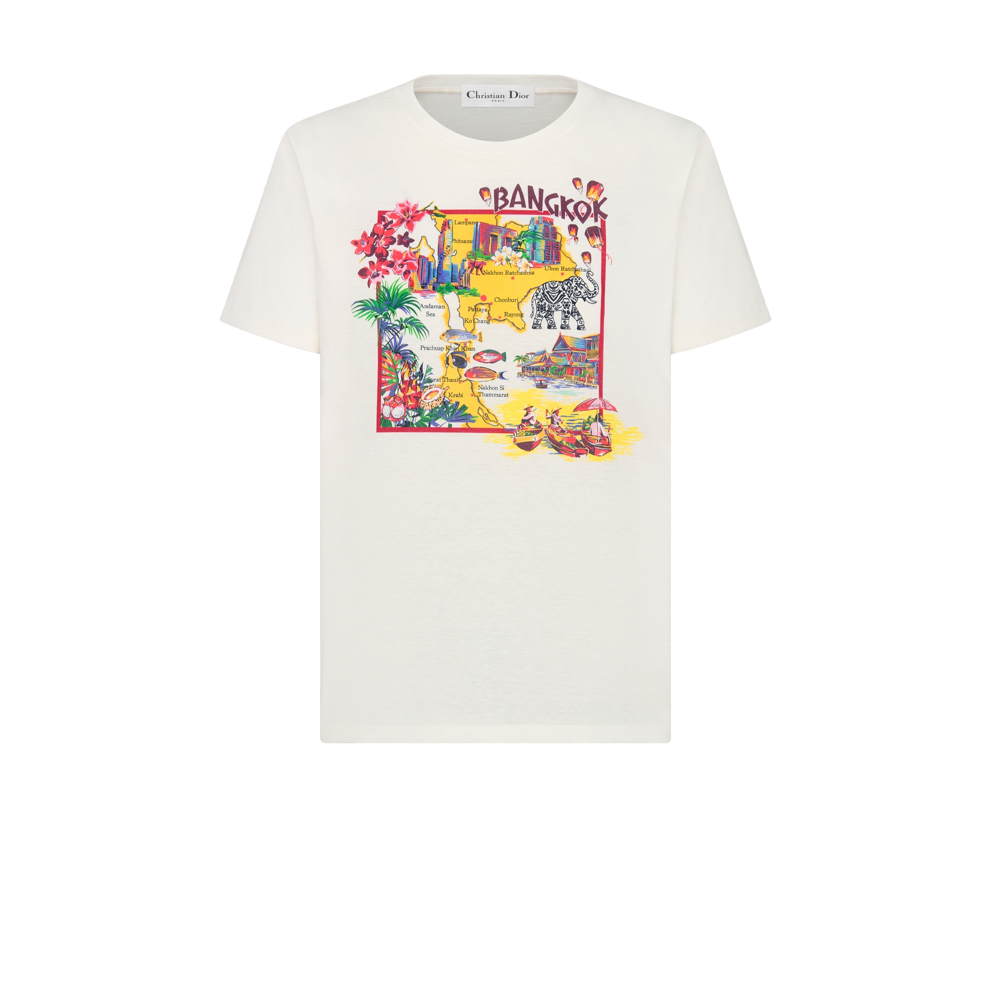 Dior Souvenir T-Shirt ホワイト Dior Souvenir T-Shirt White