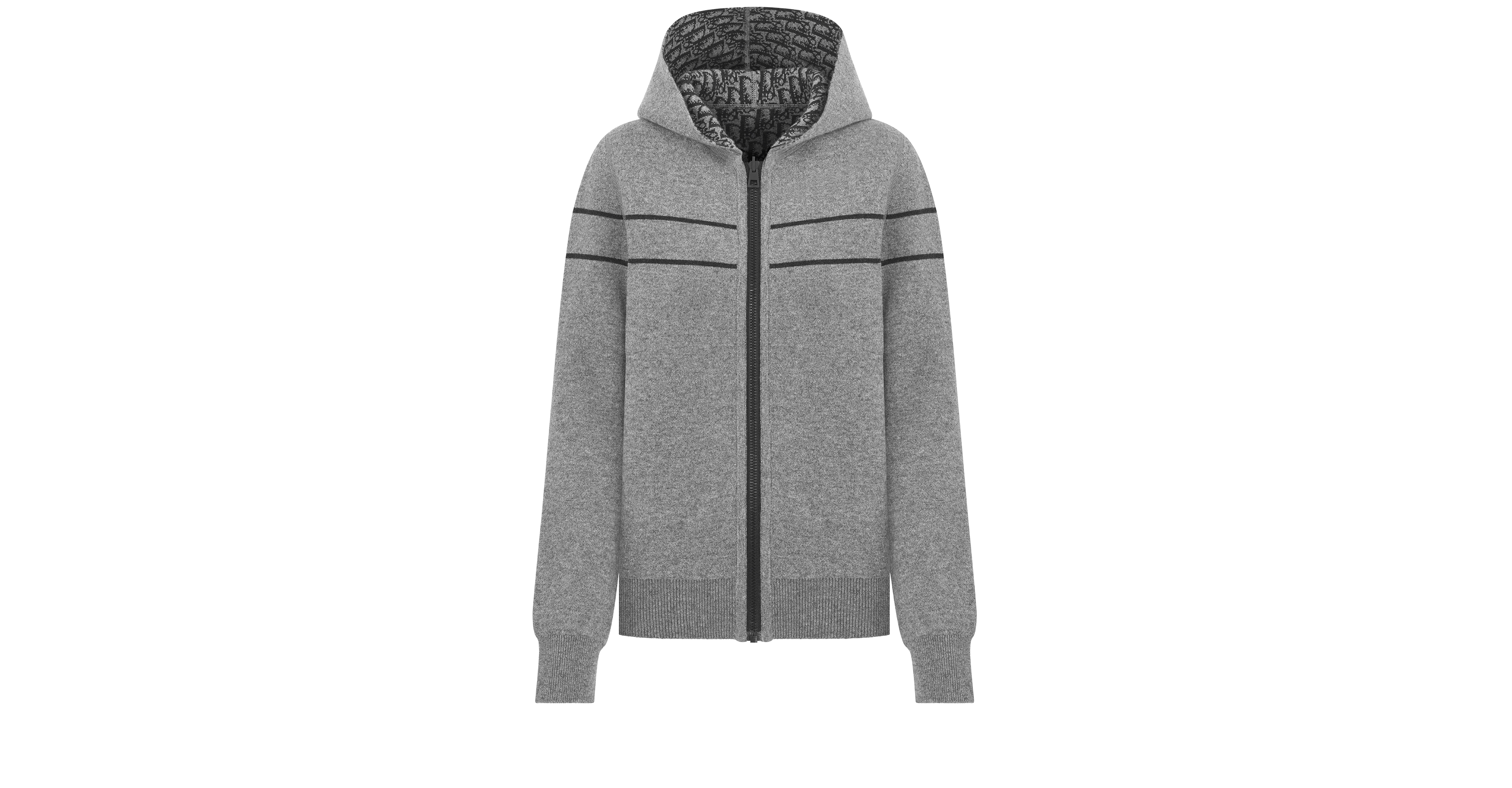 Reversible Hooded Cardigan