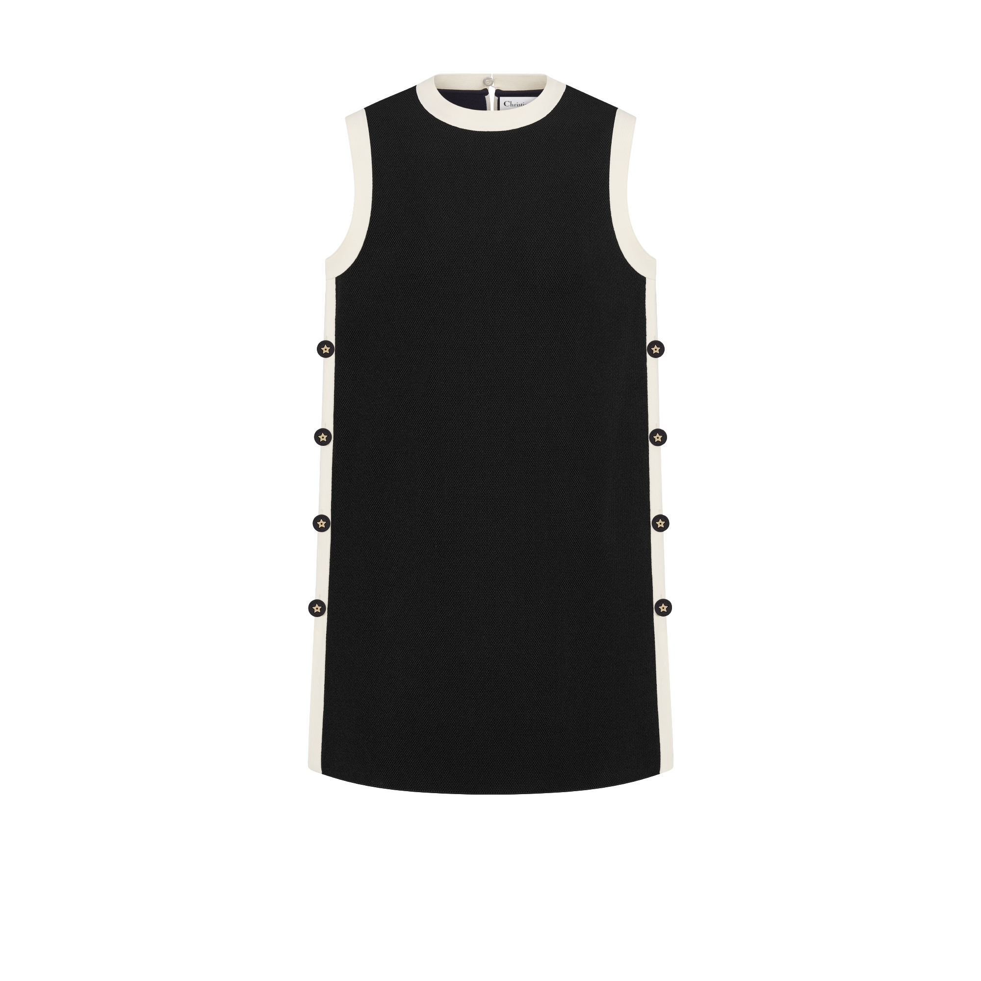 Dioriviera ショート ストレートドレス テクニカル ニット E01