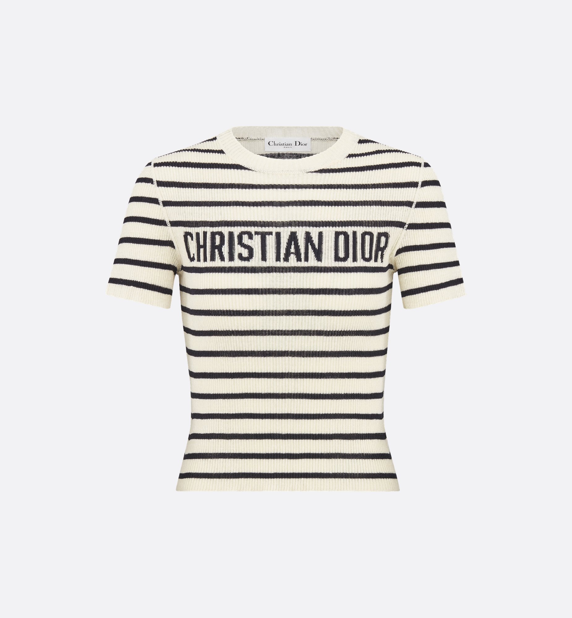 DIOR | Dioriviera クロップド ショートスリーブ セーター D DIOR | Dioriviera クロップド ショートスリーブ セーター D