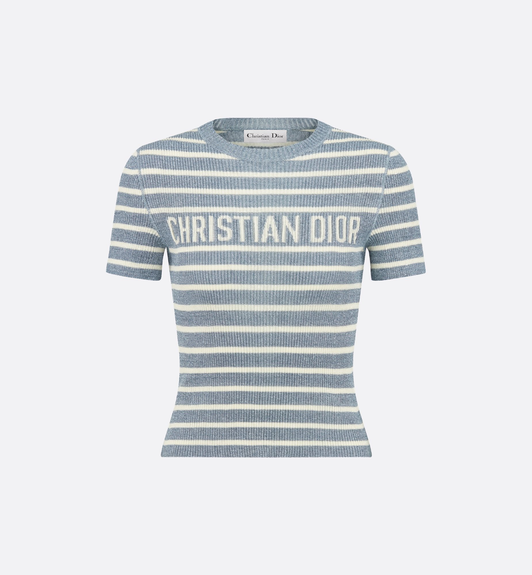 DIOR | Dioriviera クロップド ショートスリーブ セーター D DIOR | Dioriviera クロップド ショートスリーブ セーター D