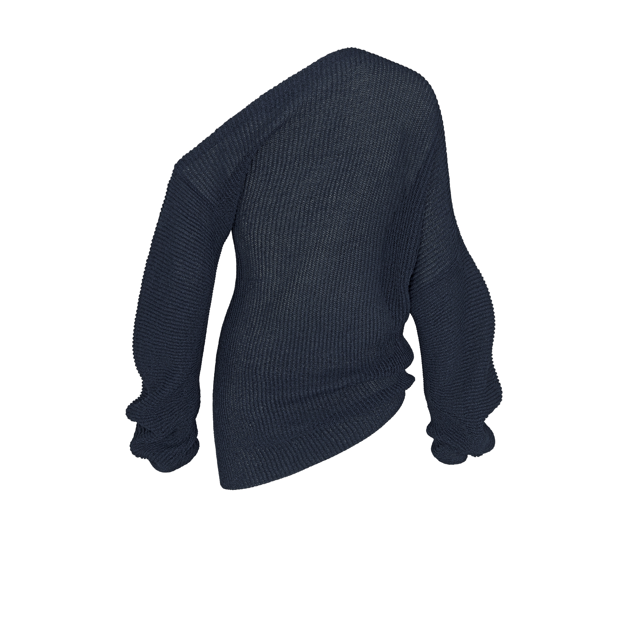 Oversized Asymmetric Sweater