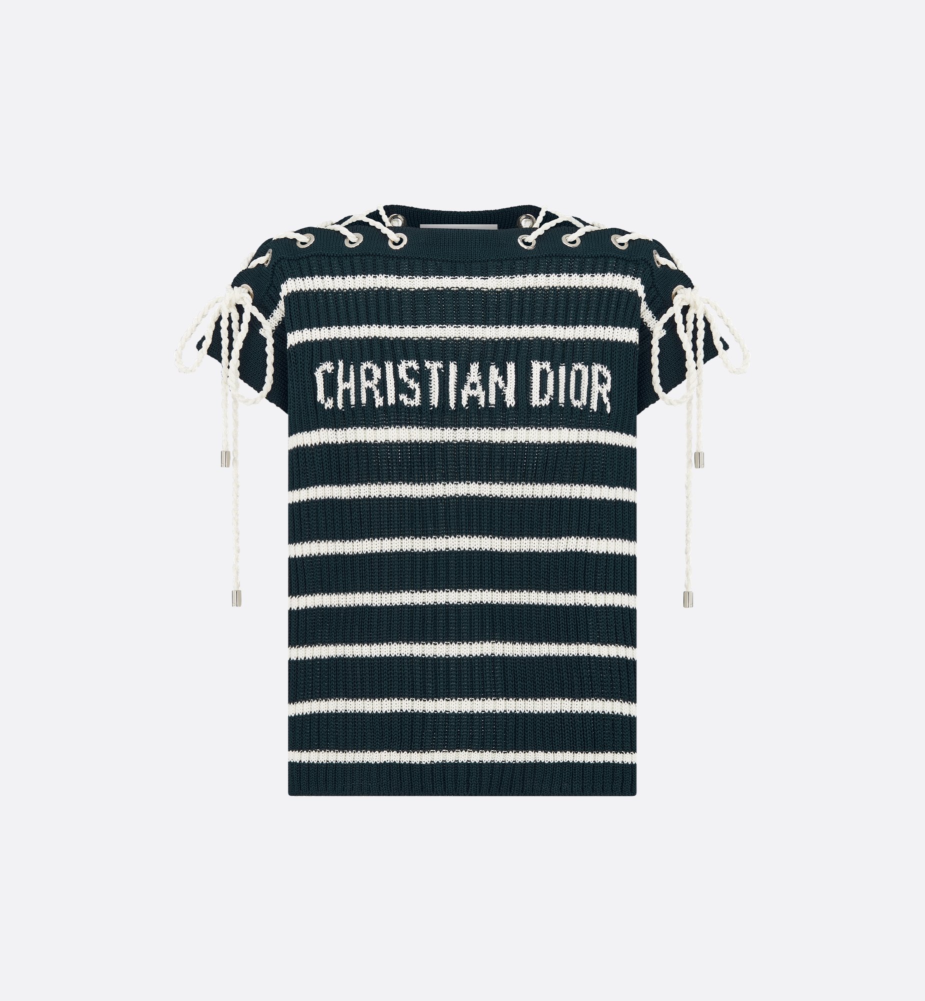 DIOR | Dioriviera クロップド ショートスリーブ セーター D DIOR | Dioriviera クロップド ショートスリーブ セーター D