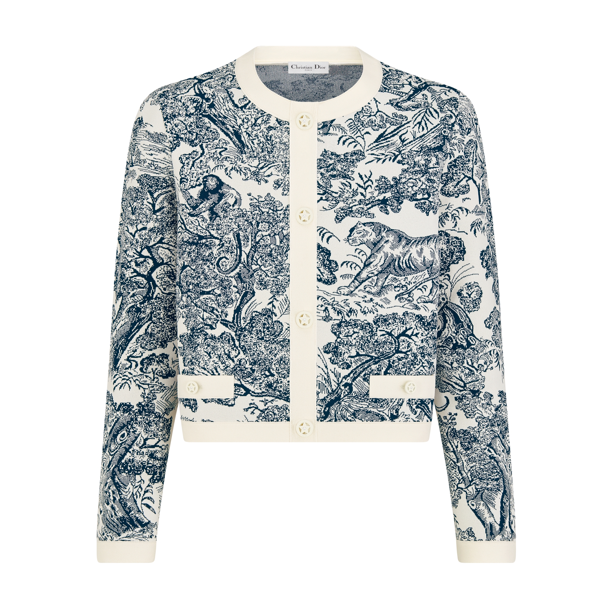 Dior Dioriviera ジャケット Dioriviera Jacket White Jacquard Technical Taffeta with Cherry