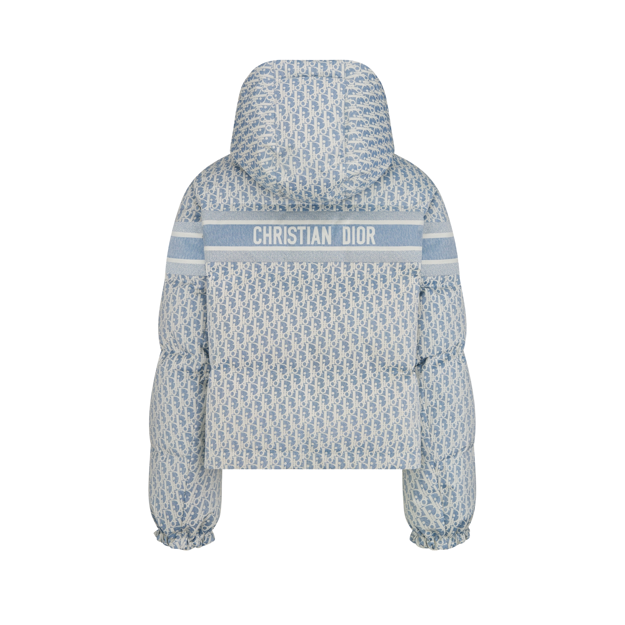 DiorAlps Cropped Puffer Jacket with Hood