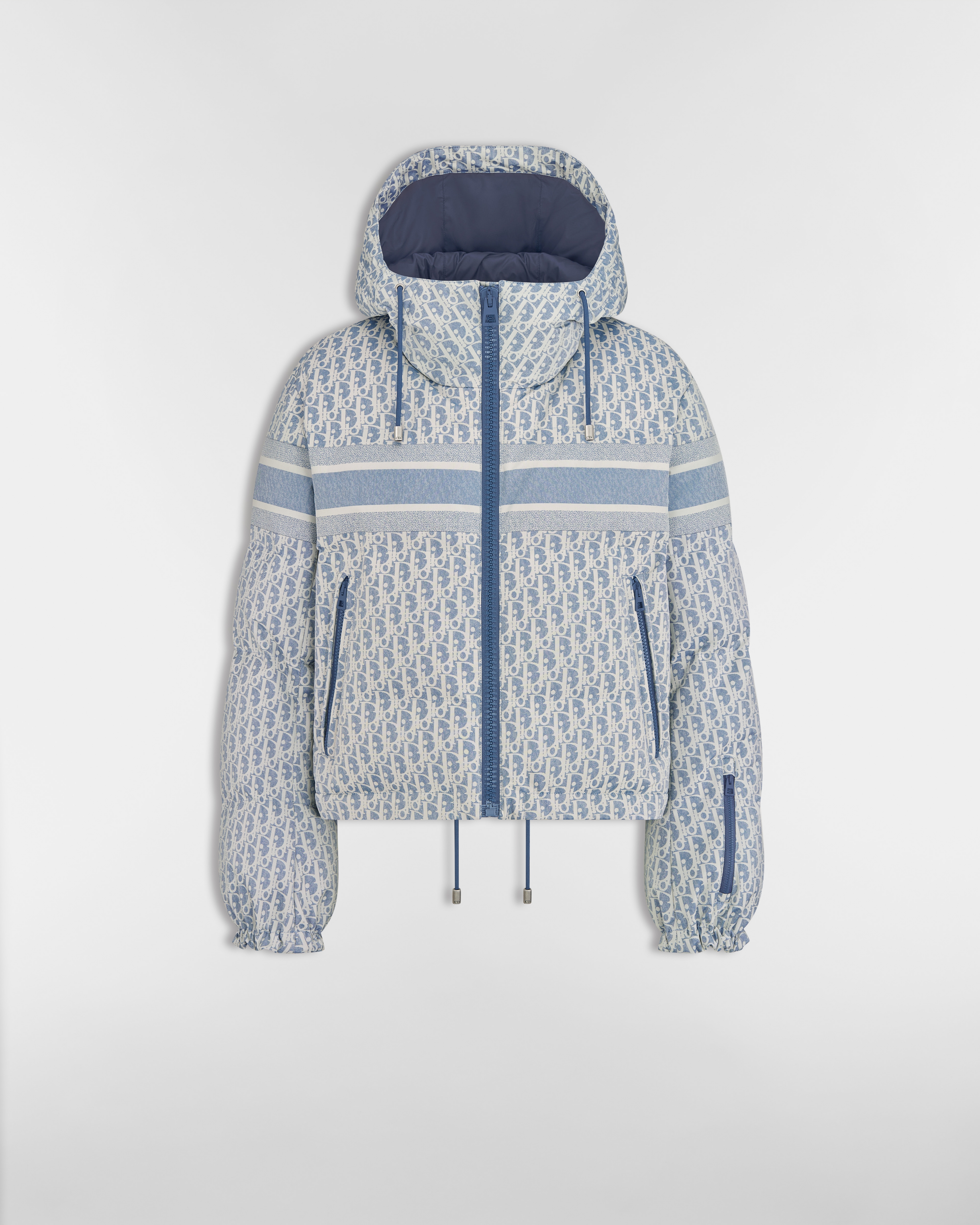 DiorAlps Cropped Puffer Jacket with Hood
