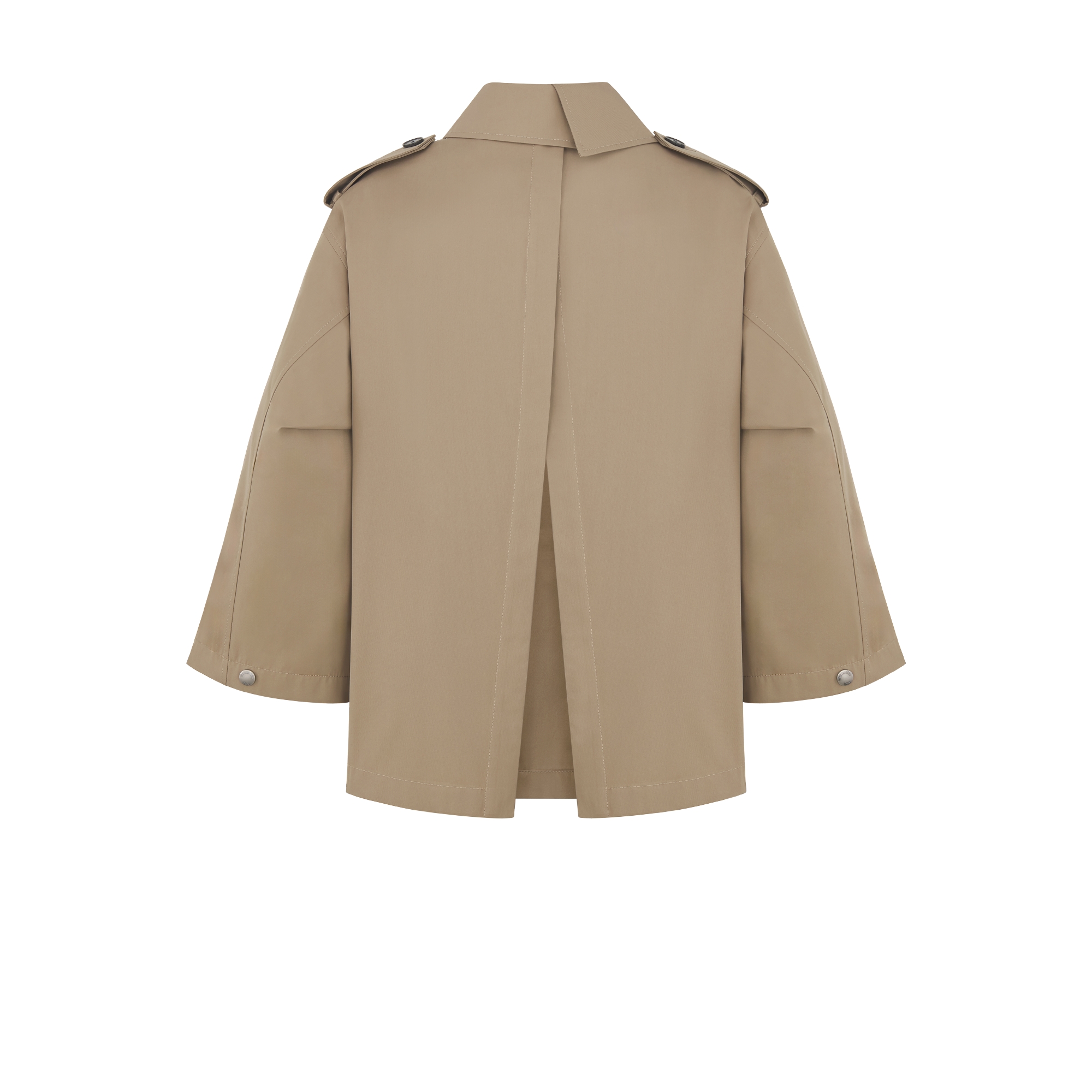 ショート トレンチコート コットンギャバジン E08