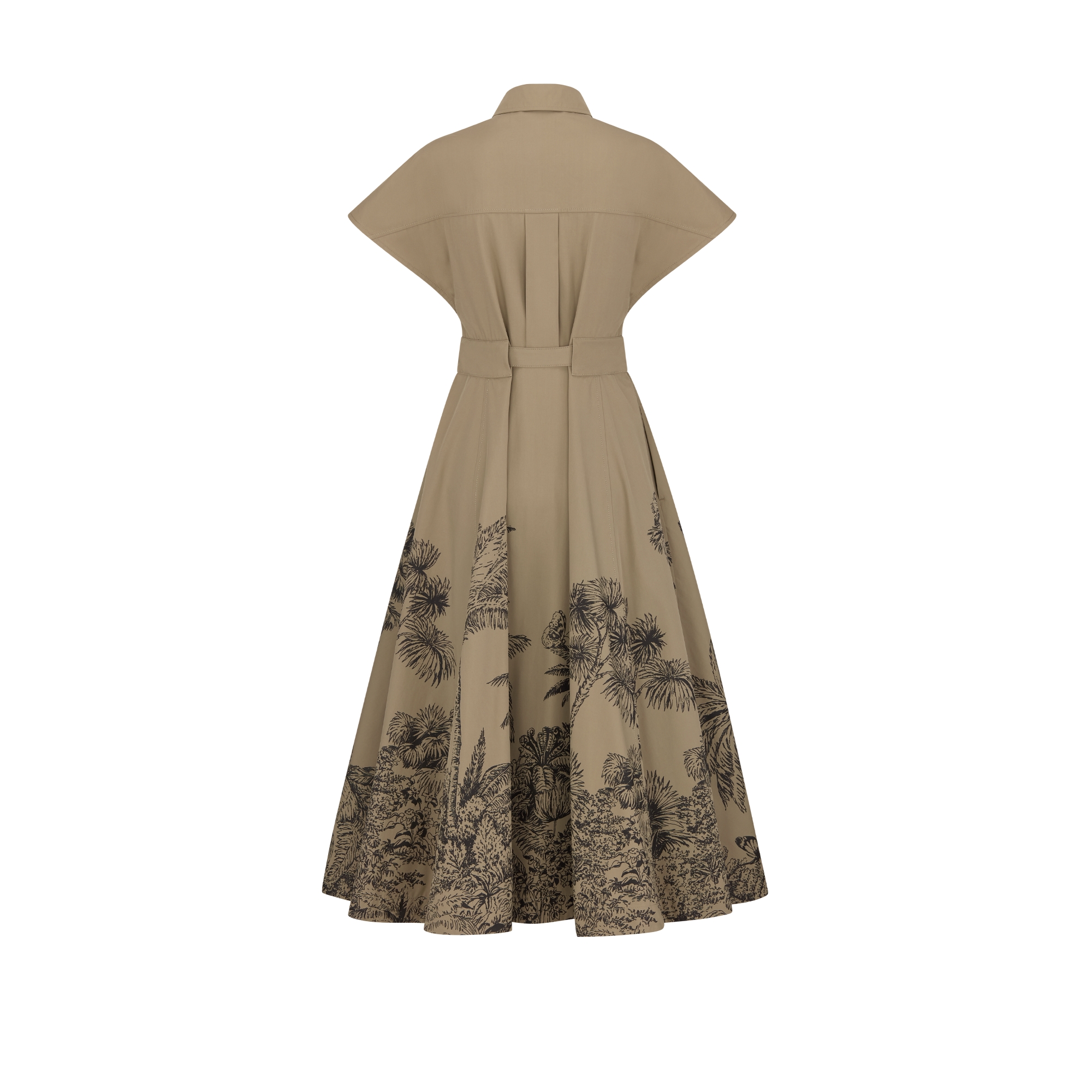 Dioriviera Mid-Length Belted Shirtdress