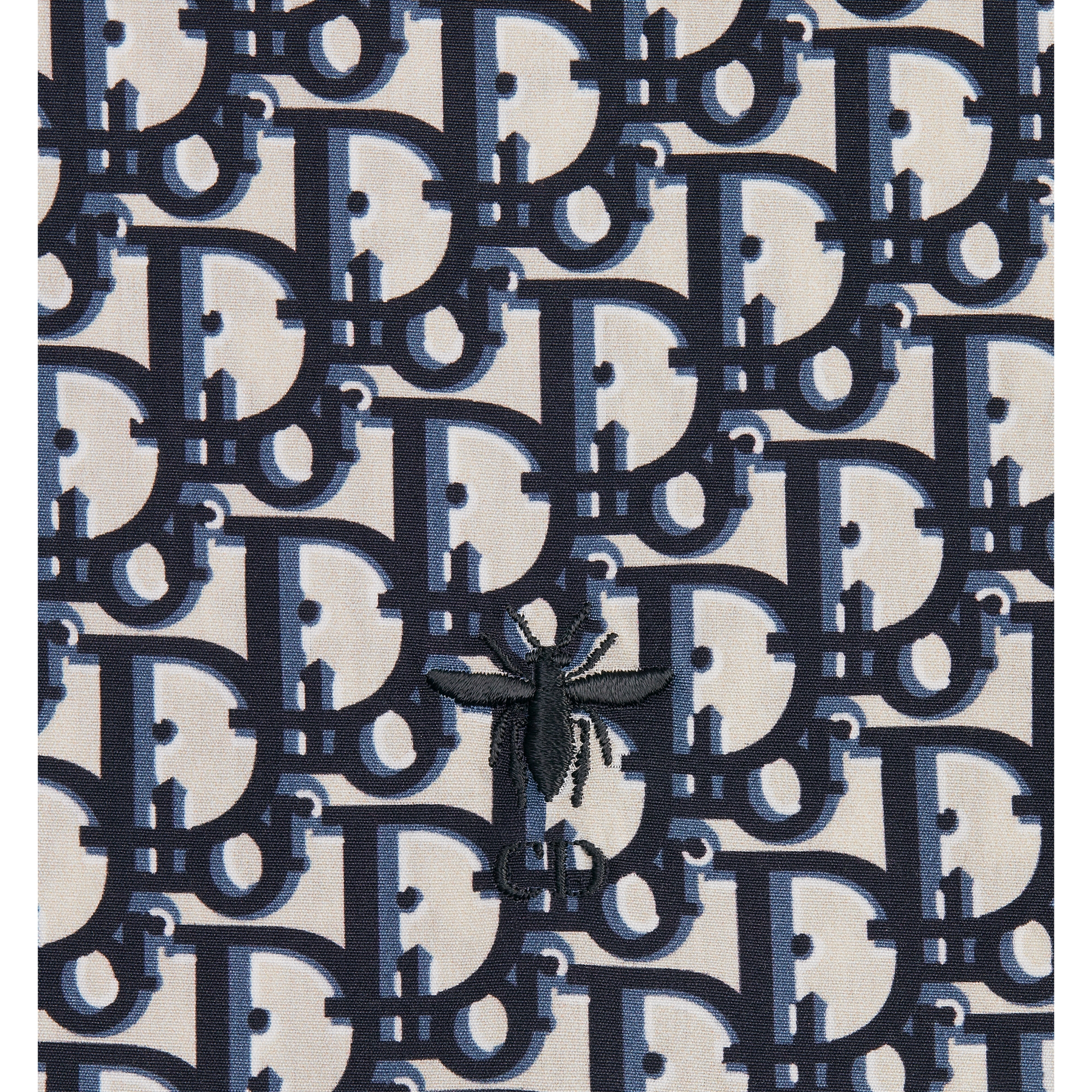 One-Piece Swimsuit Blue Dior Oblique Technical Fabric E09