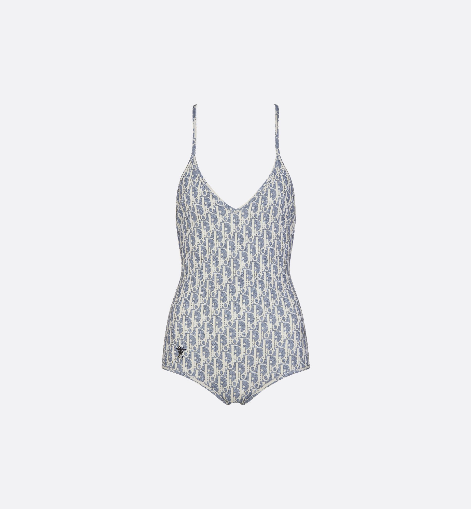Dioriviera Bikini Bottom Blue and White Dior Oblique Dioriviera Bikini Bottom Blue and White Dior Oblique
