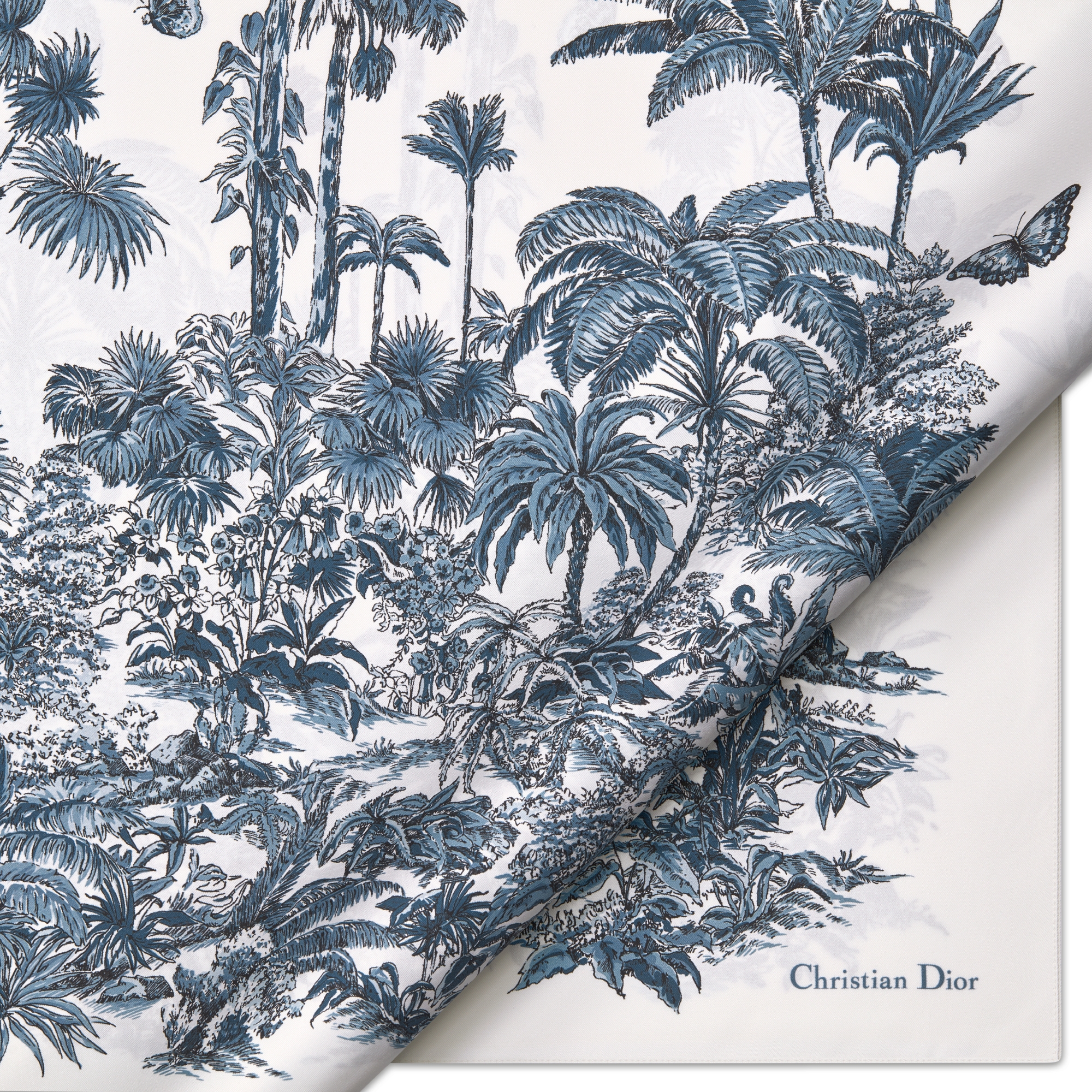 美品‼️ガリアーノ期 クリスチャンディオール アニマルプリント シルク トップス Christian Dior(クリスチャンディオール) 刺繍 ジョンガリアーノ