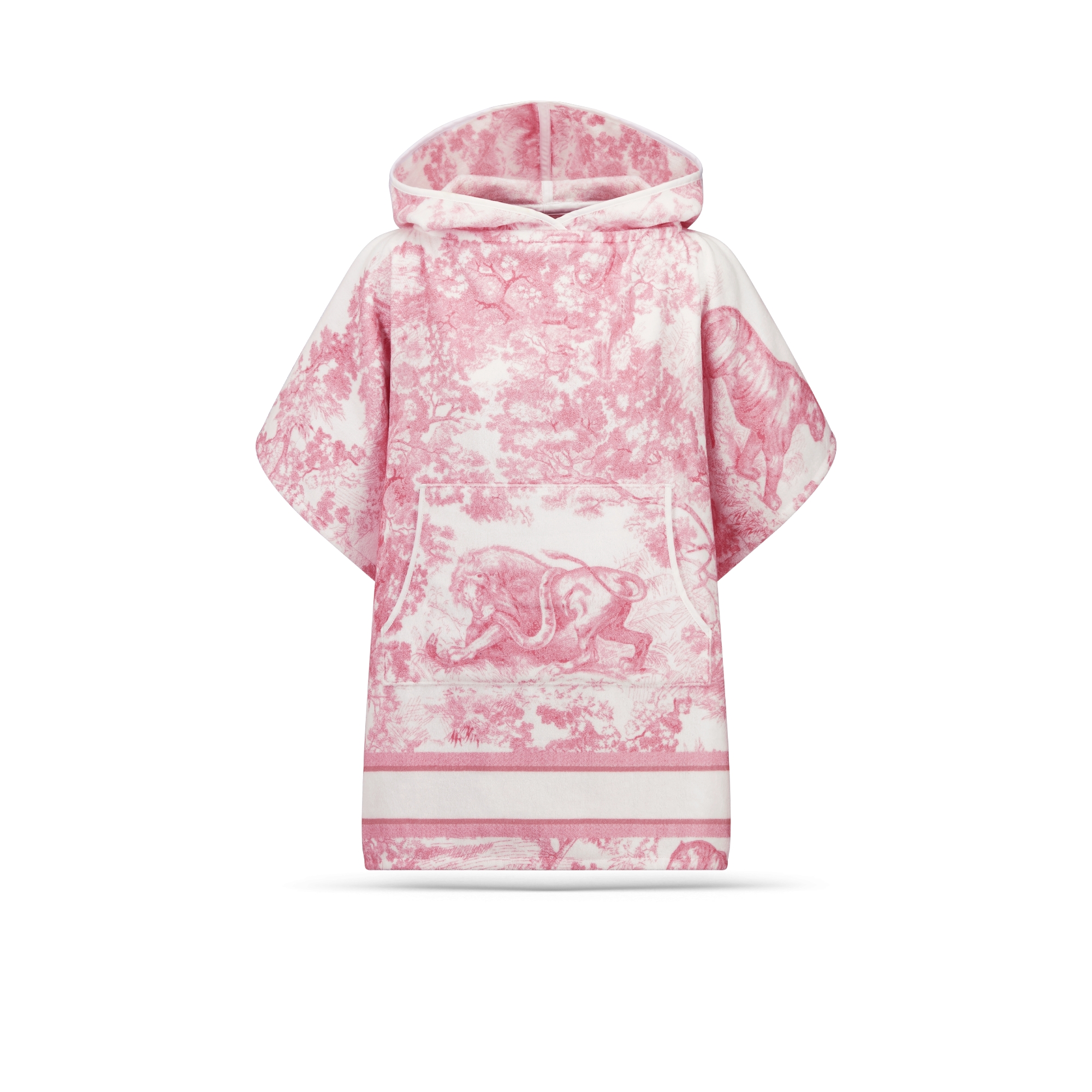 Dioriviera Toile de Jouy Sauvage Hooded Poncho