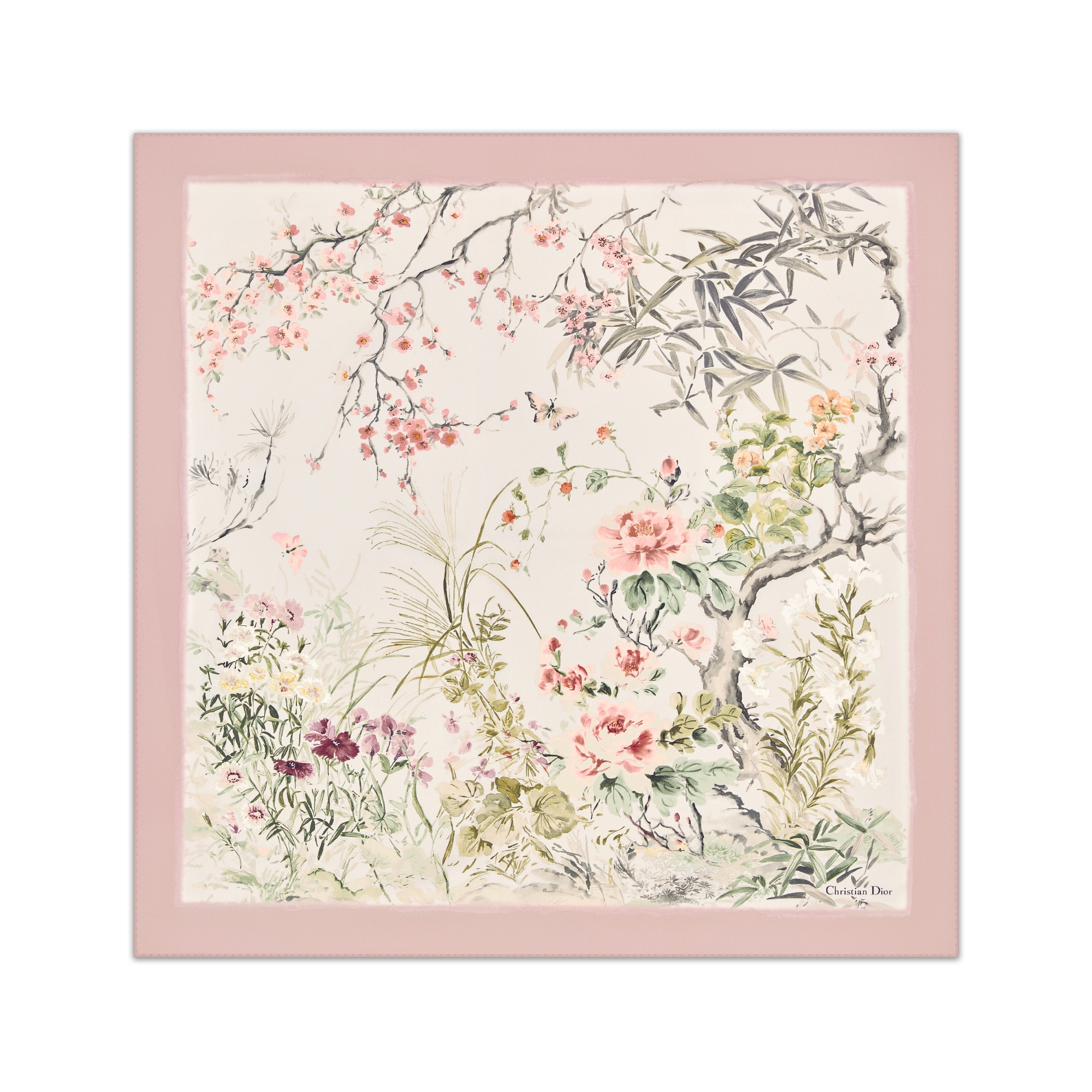 Dior ディオール　ミッツァ　ピンク　ベビーピンク　フラワー　花 美品！早い者勝ち！】Dior ディオール ミッツァ フラワー ピンク