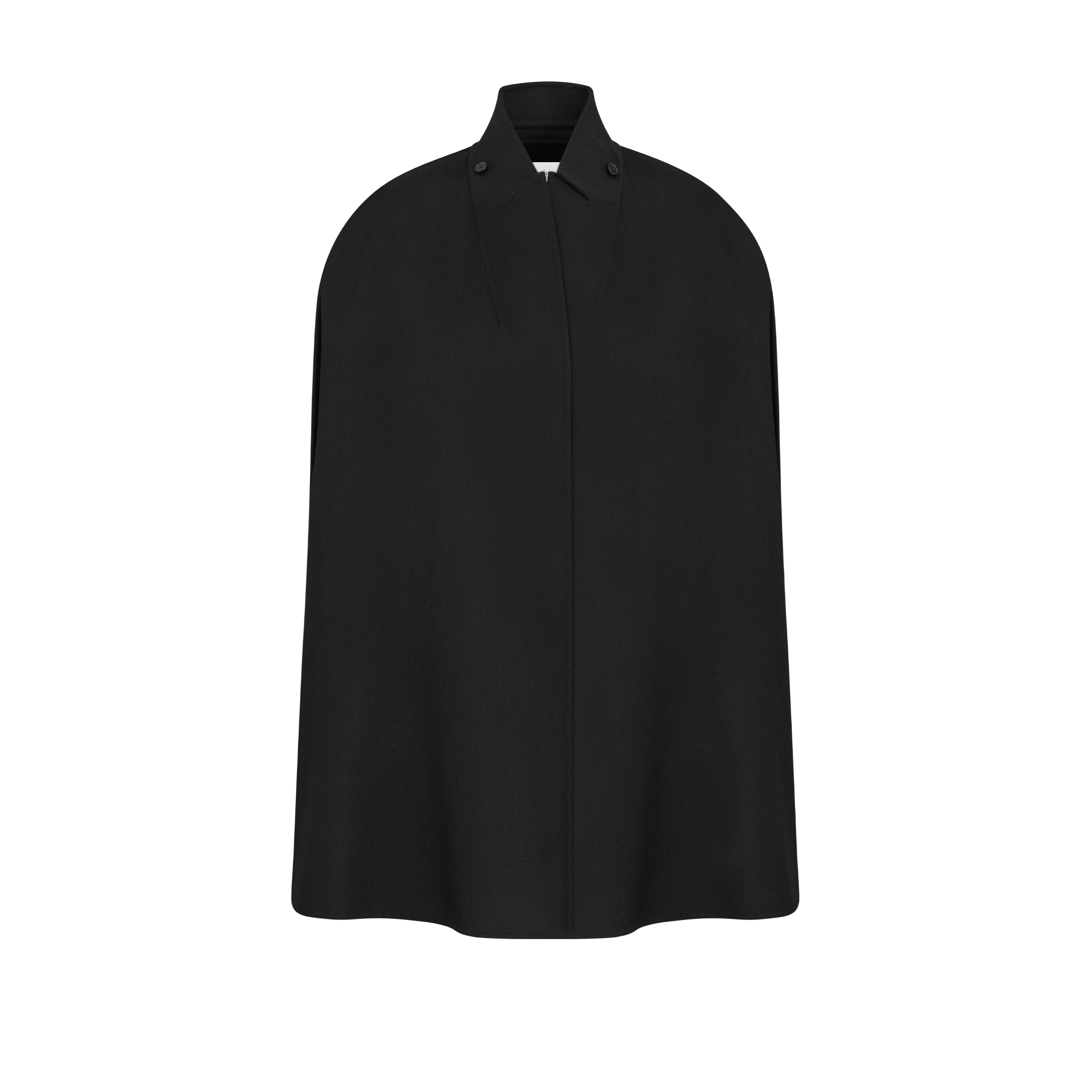 セーラーカラー ケープ (ストレートカット) ダブルフェース バージンウール & アンゴラ ブレンド フェルト E01