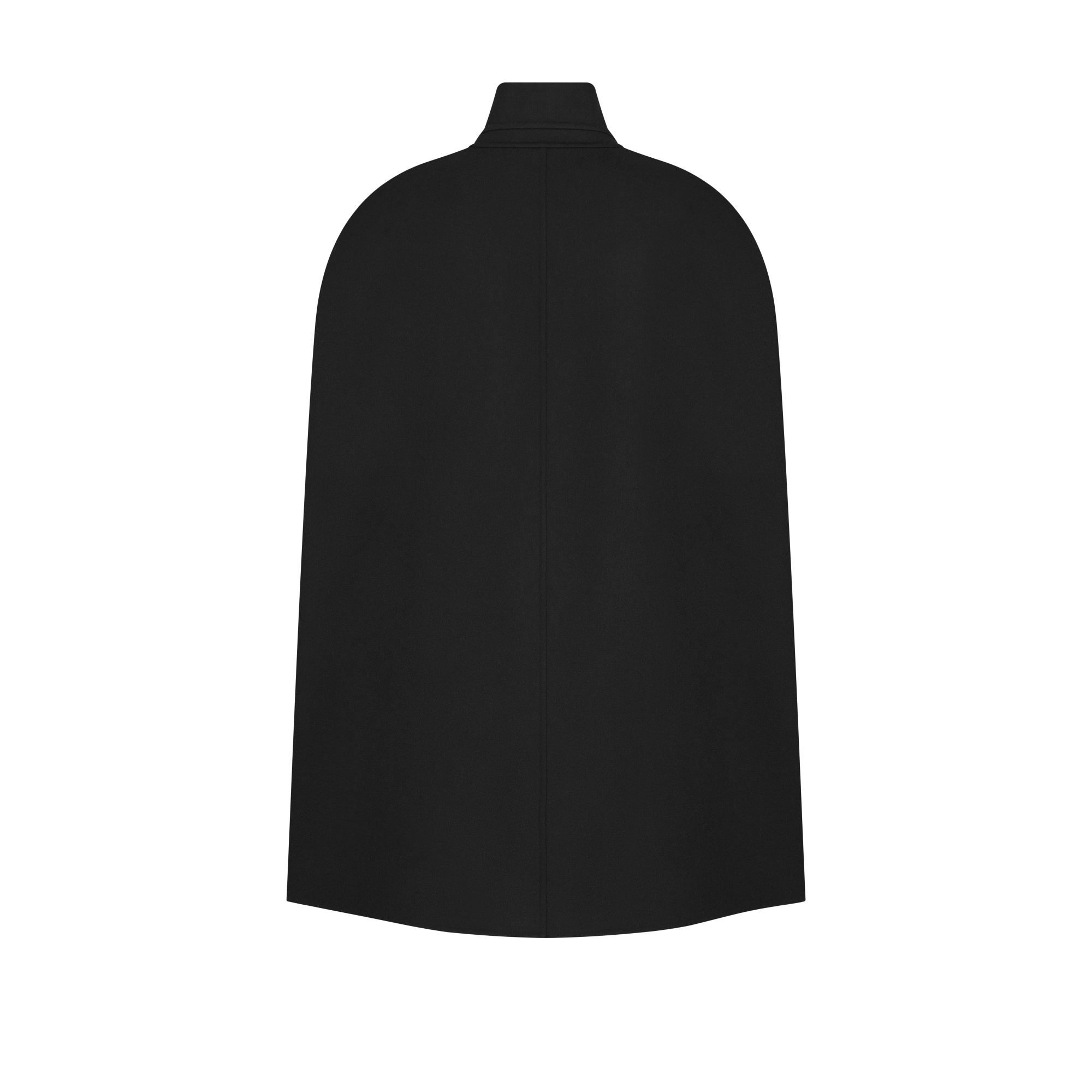 セーラーカラー ケープ (ストレートカット) ダブルフェース バージンウール & アンゴラ ブレンド フェルト E08