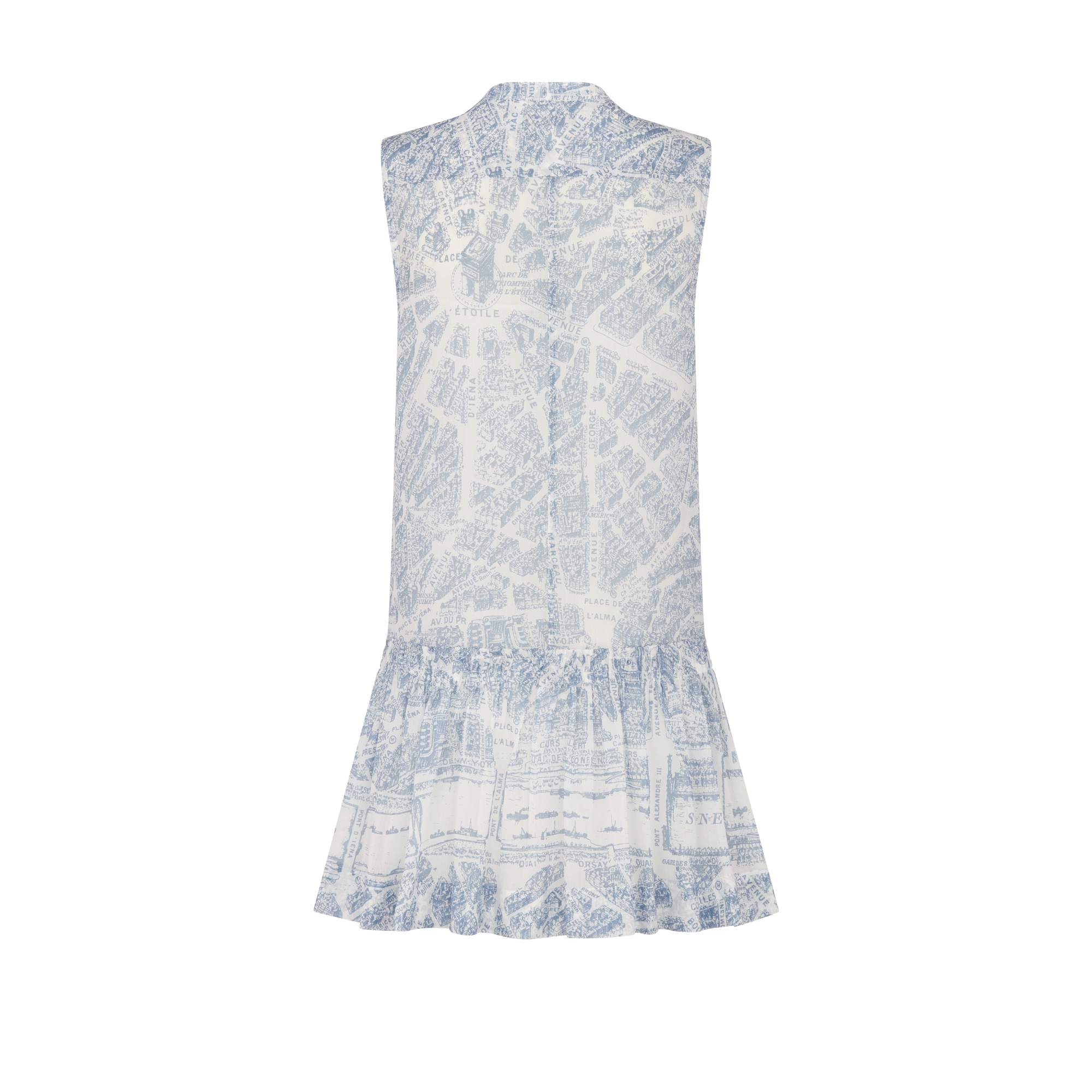 ショートドレス Plan de Paris コットンモスリン E08