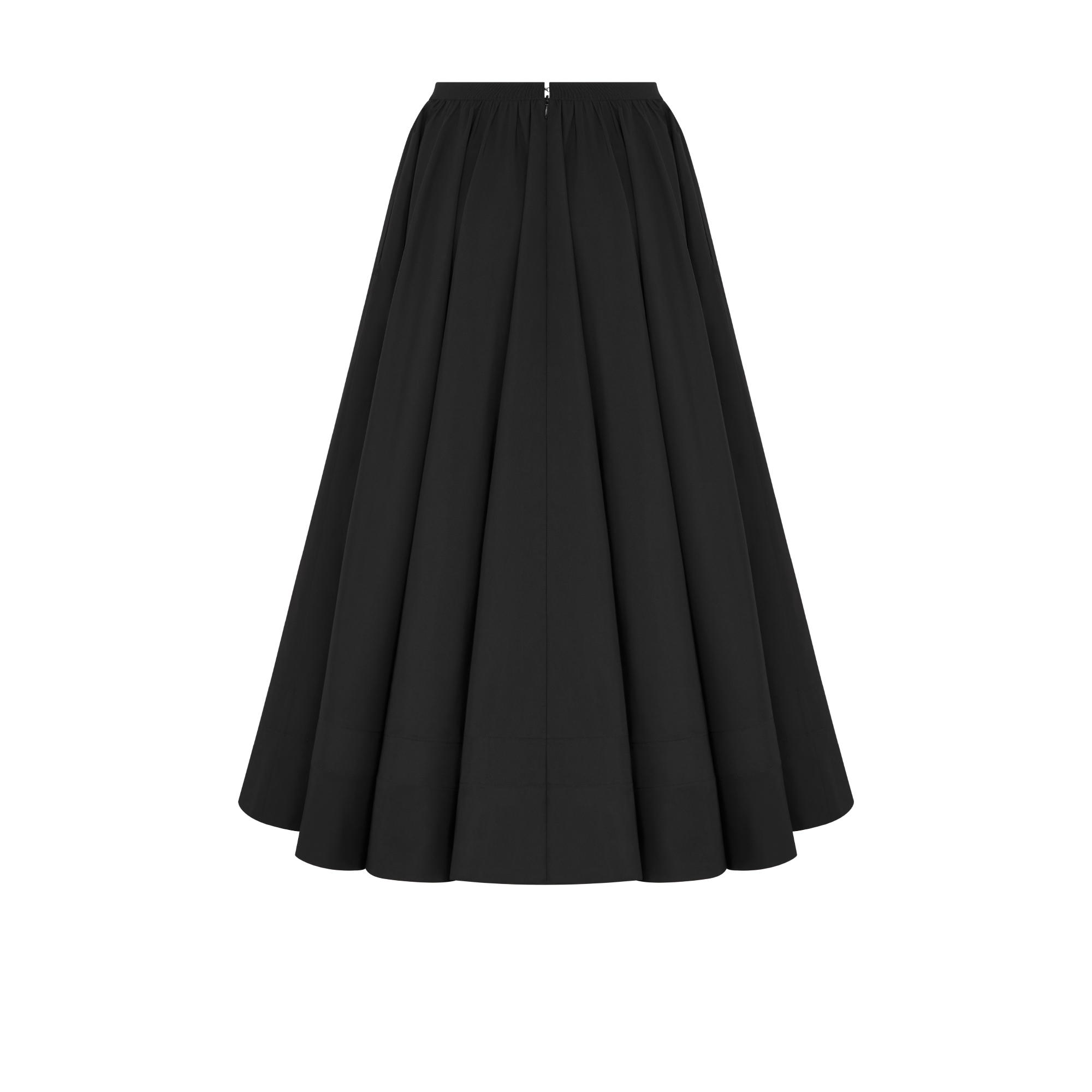 Mid-Length Flared Skirt