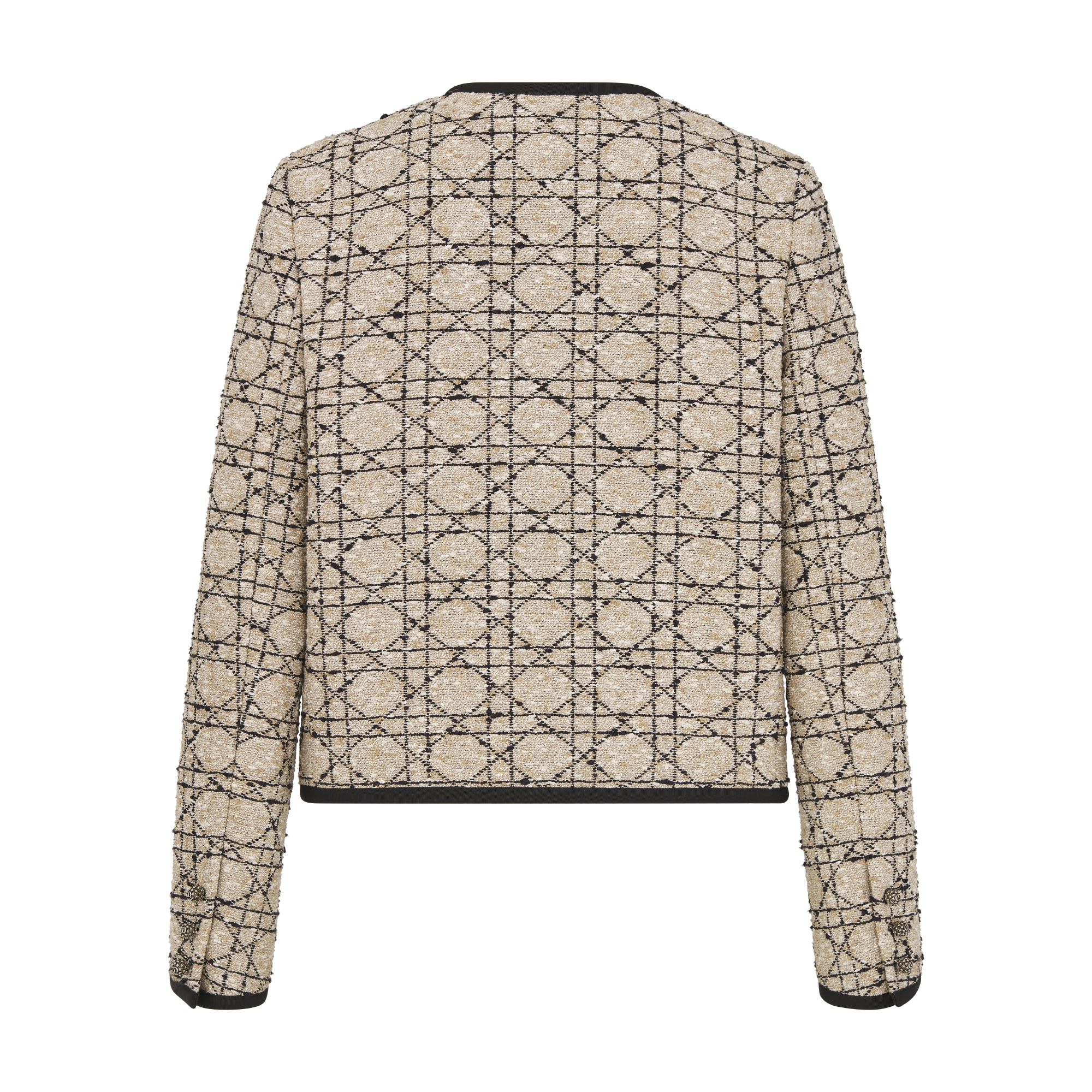Macrocannage Cropped Jacket