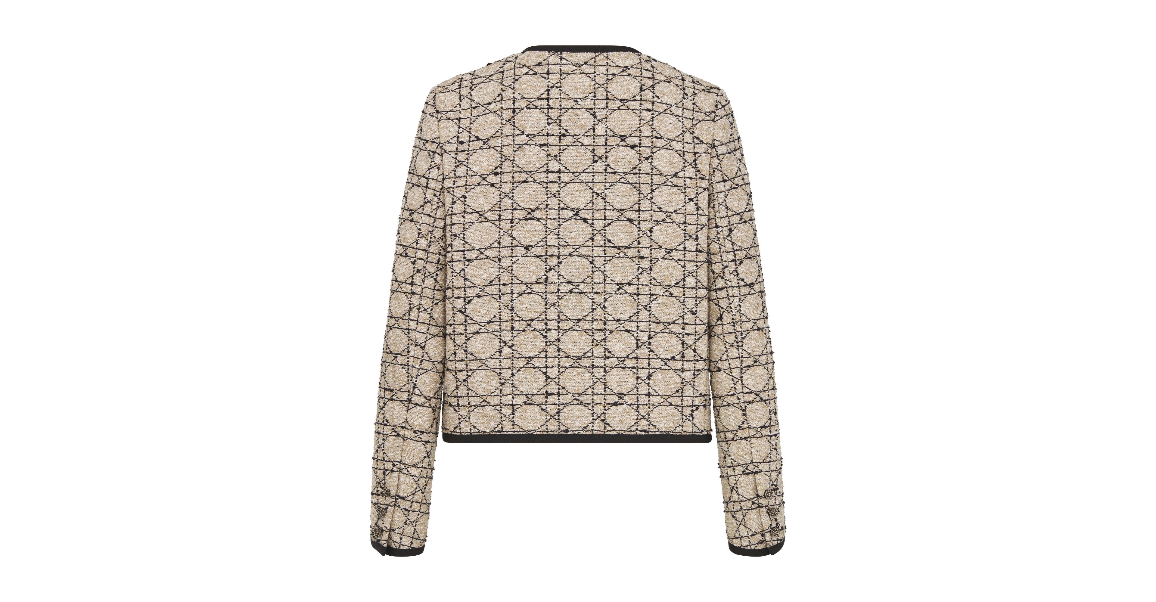 Macrocannage Cropped Jacket