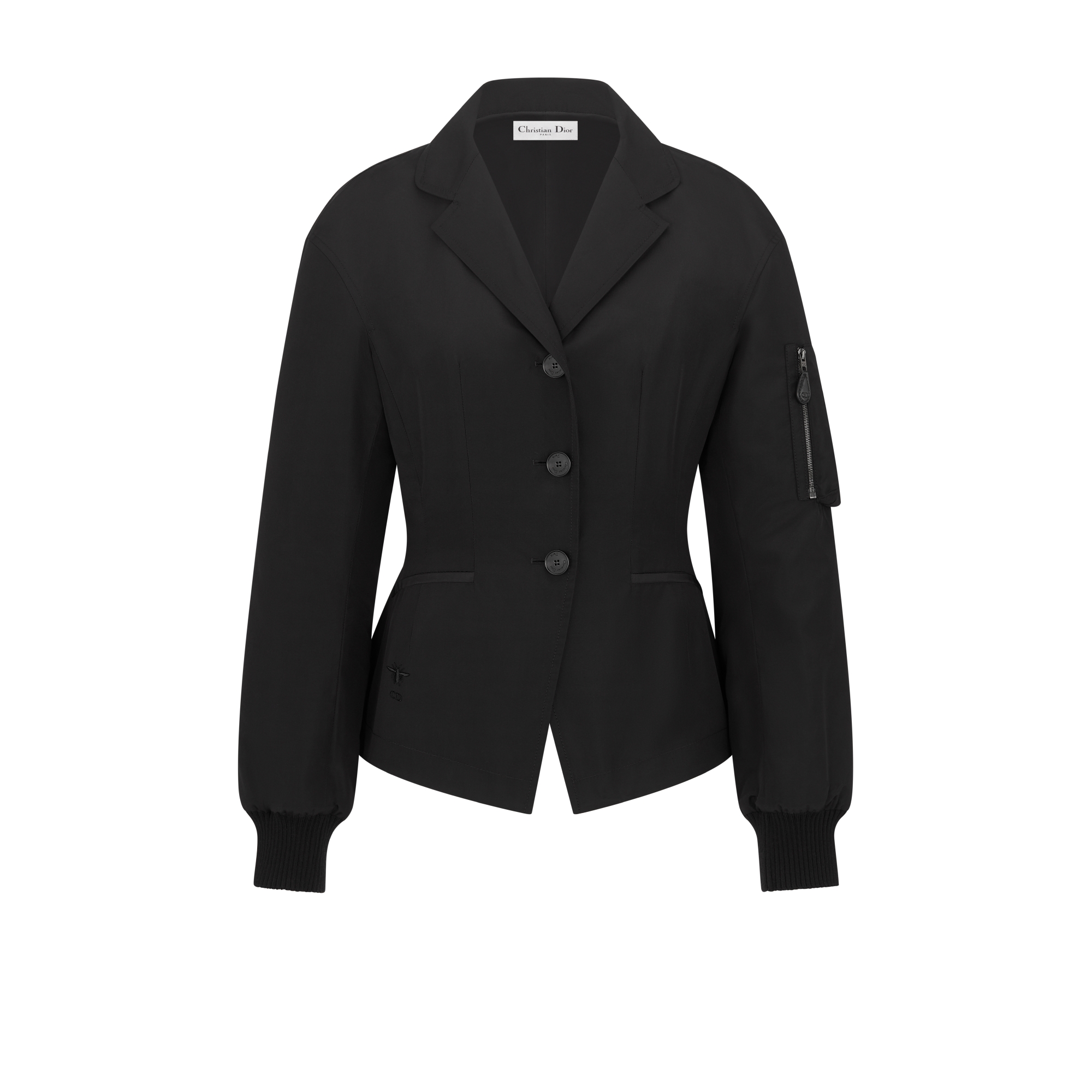Fitted Jacket with Integrated Bustier