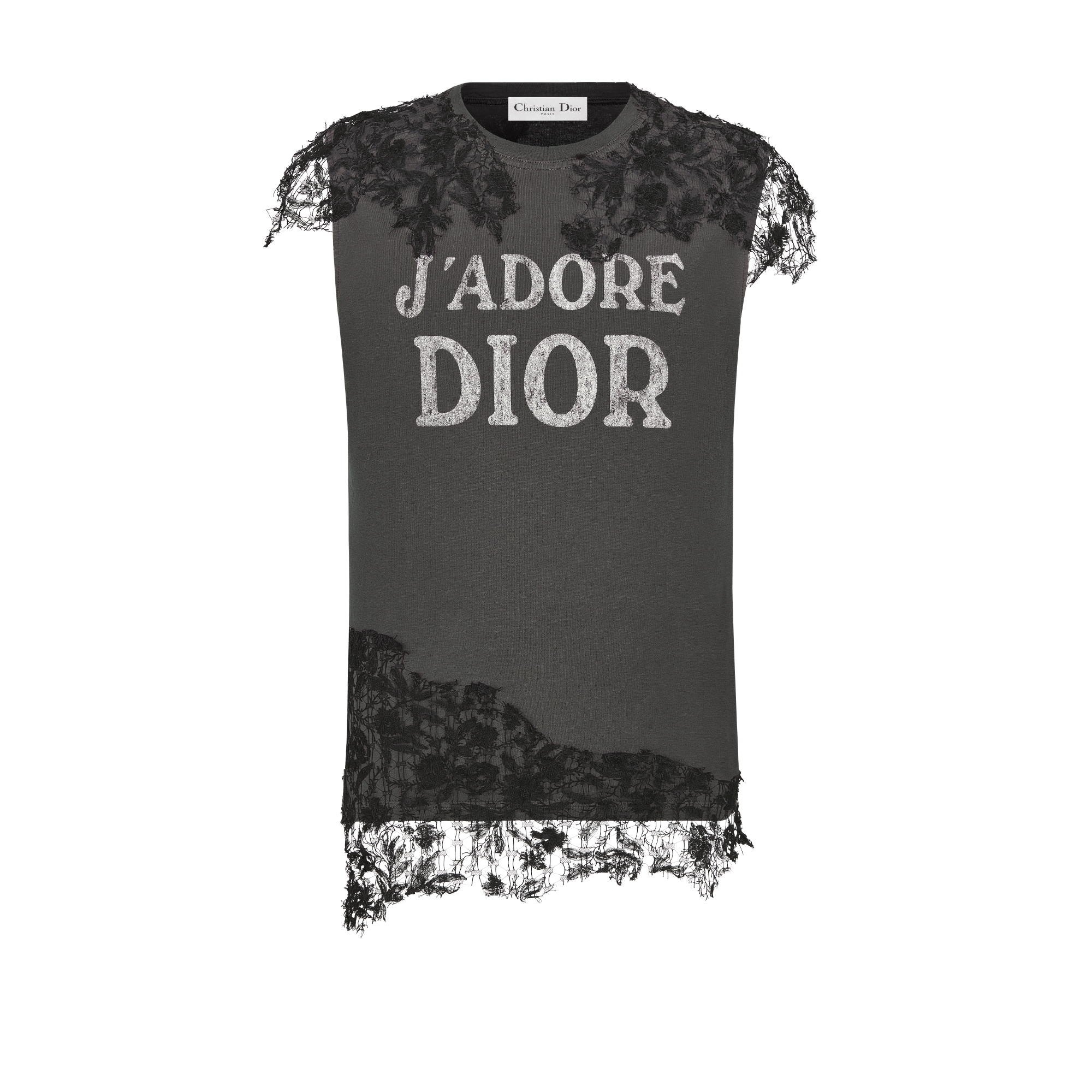 DIOR | J'Adore Dior タンクトップ コットンジャージー & レース